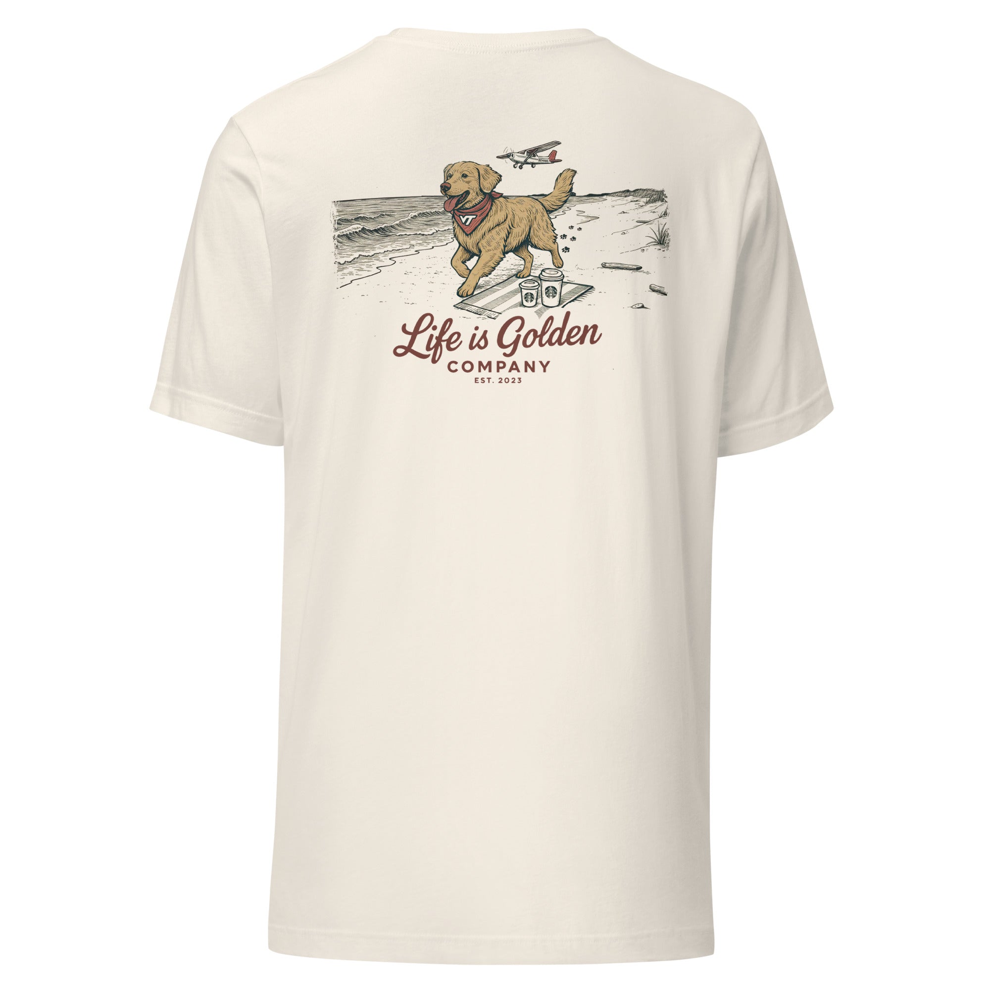 VT Beach Run Tee