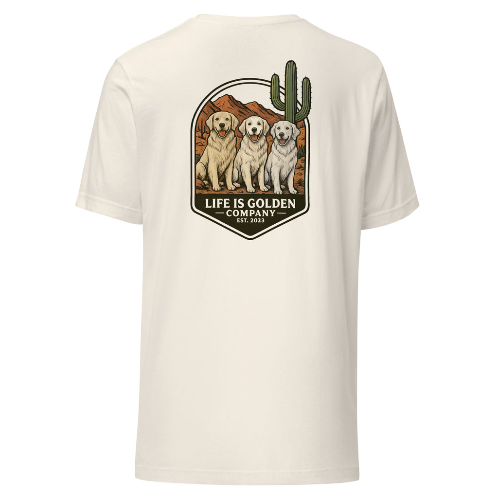 Desert Trails, Golden Tails Tee