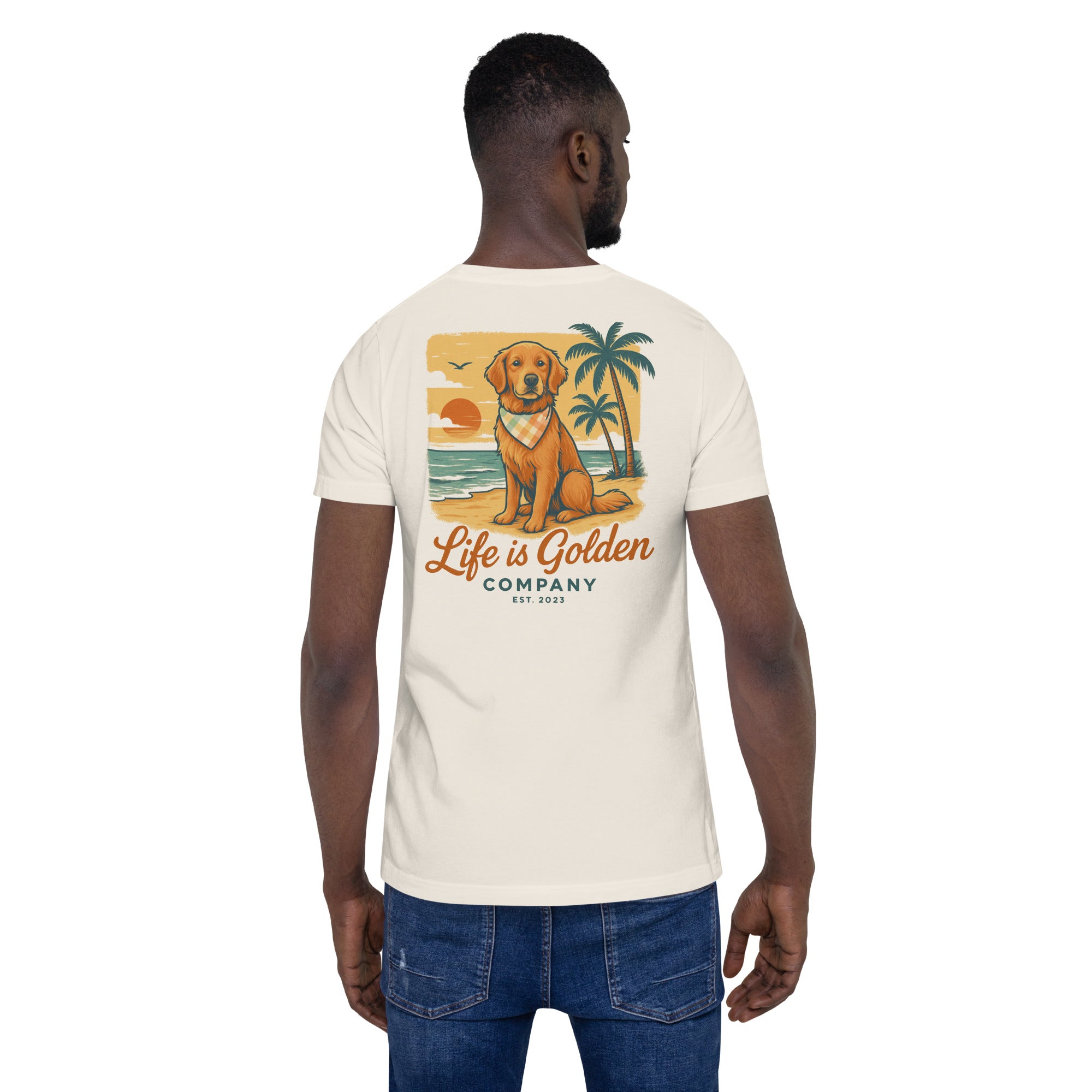 Barefoot &amp; Golden Tee