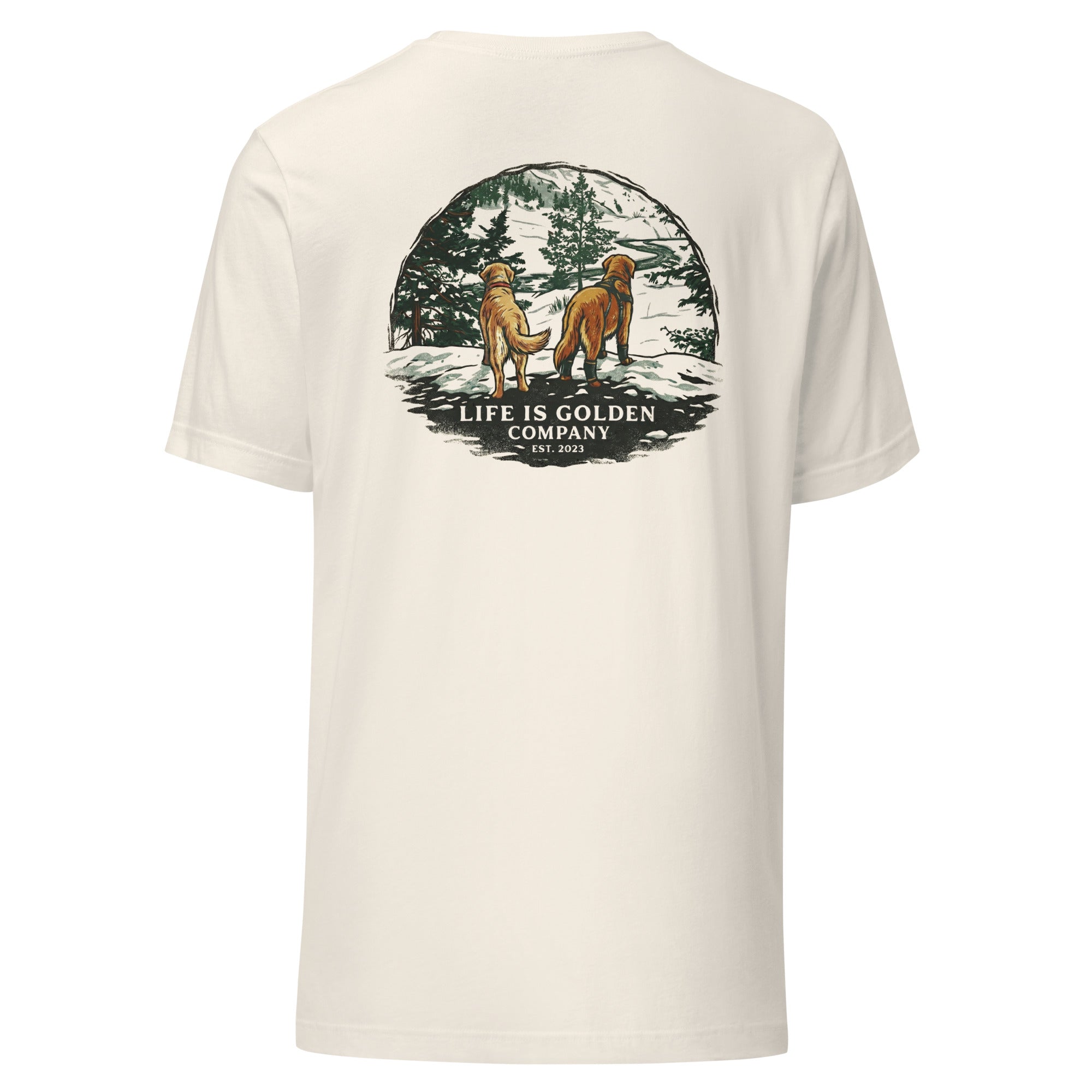 Where the Snow Leads Unisex Tee