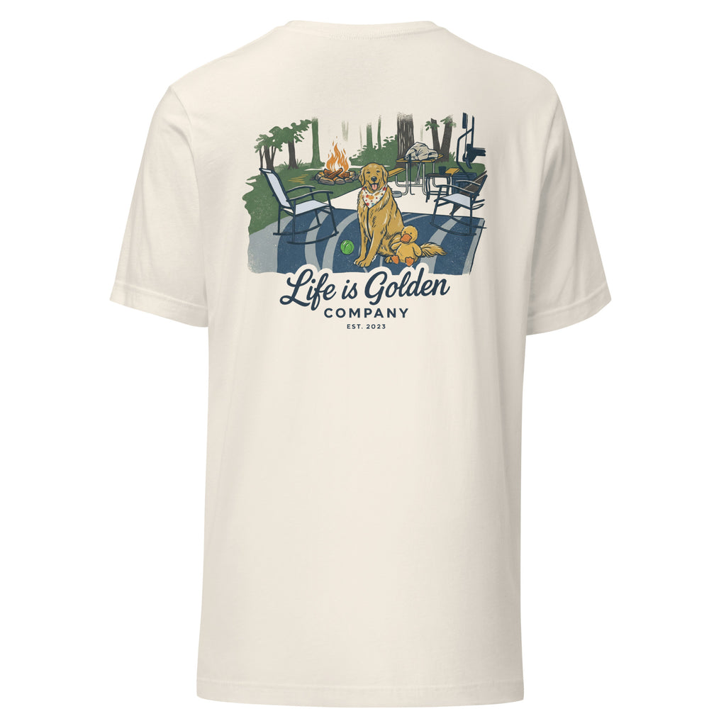 Playful Campsite Unisex Tee