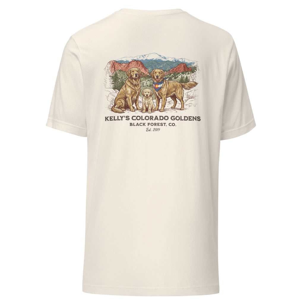 Kelly's CO Goldens Unisex Tee