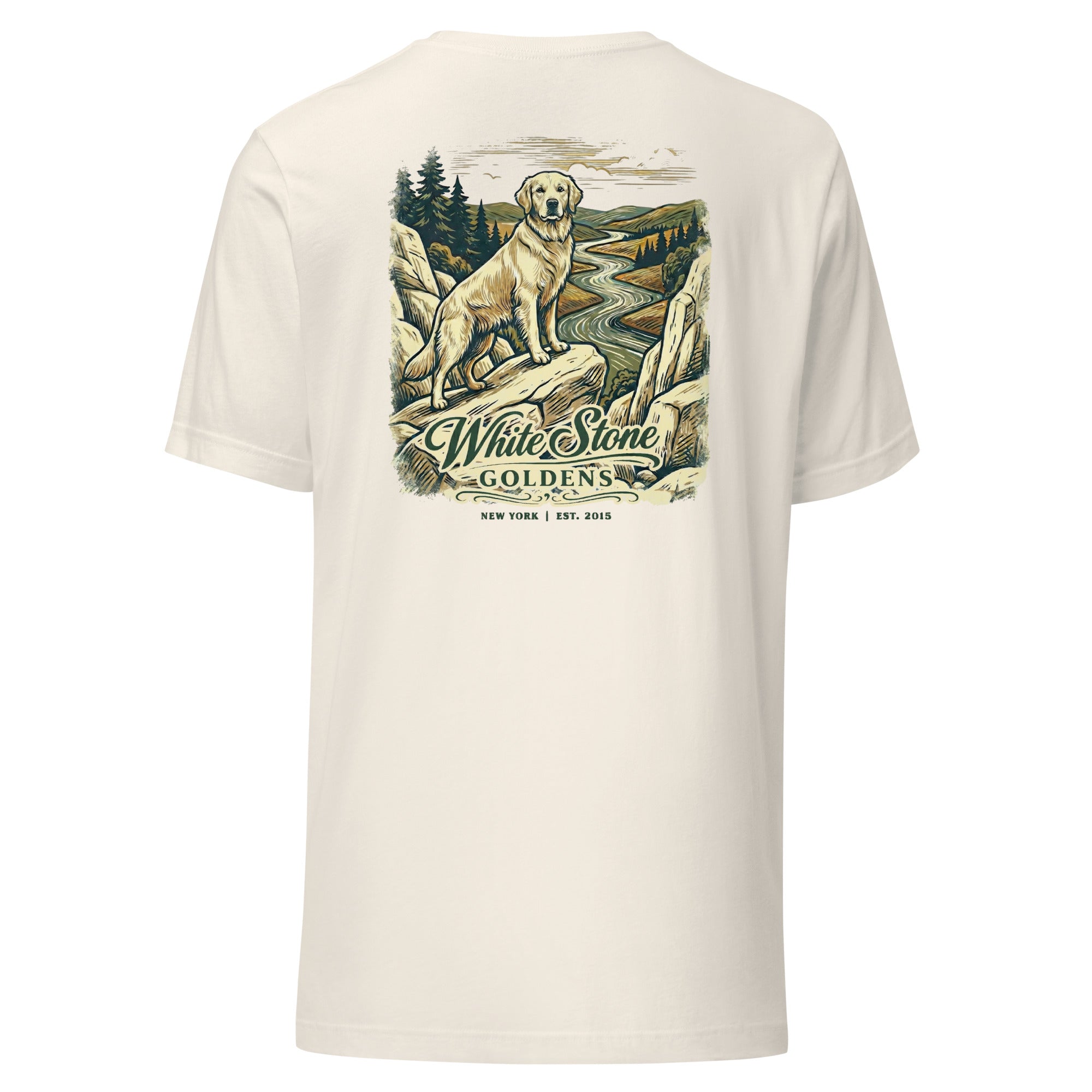 White Stone Goldens Unisex Tee