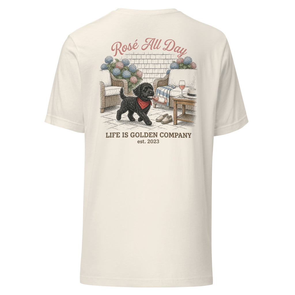 Rosé All Day Schnoodle Edition Unisex Tee