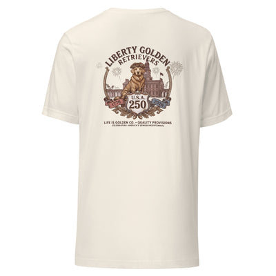 Liberty Goldens Semiquincentennial Unisex Tee