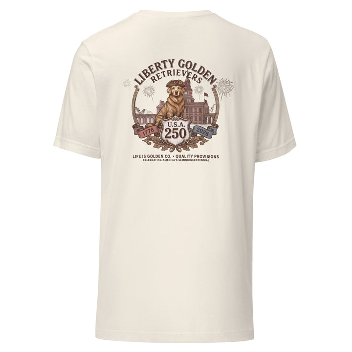 Liberty Goldens Semiquincentennial Unisex Tee