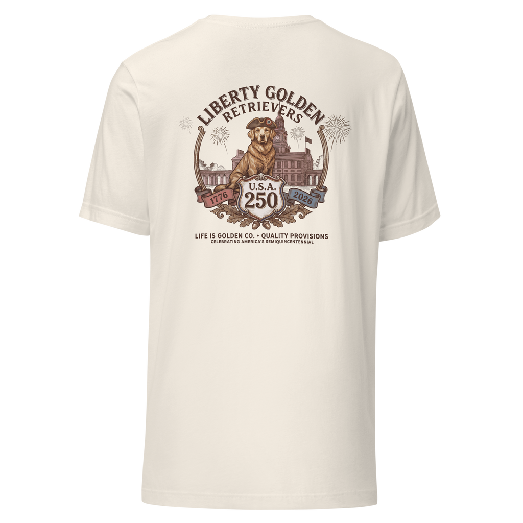 Liberty Goldens Semiquincentennial Tee