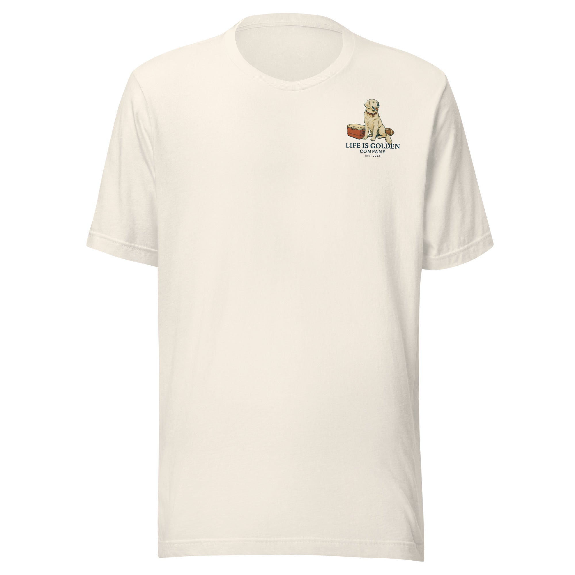 Game Day Tee - English Cream Golden Retriever Edition