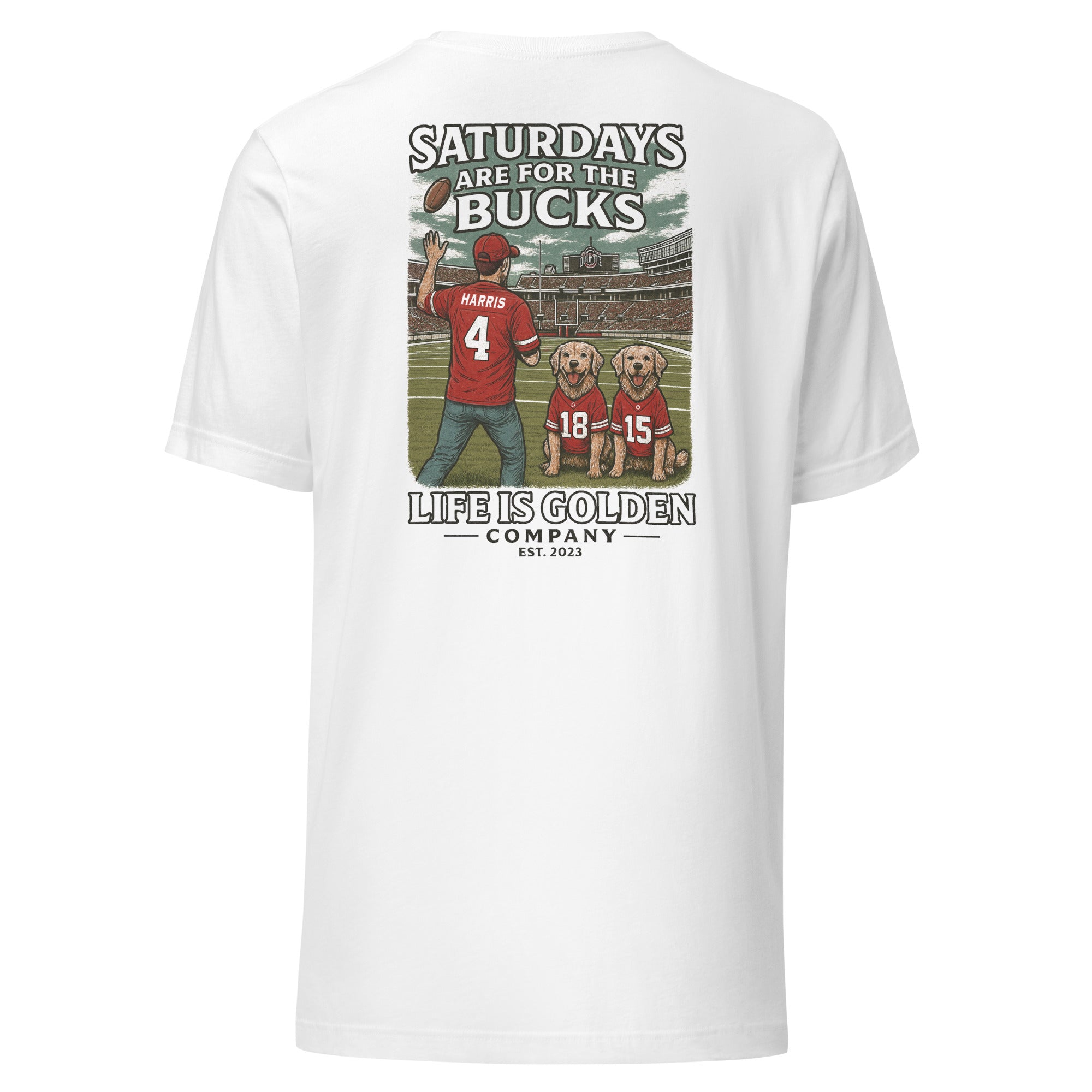 Golden’s in Ohio State Stadium Tee