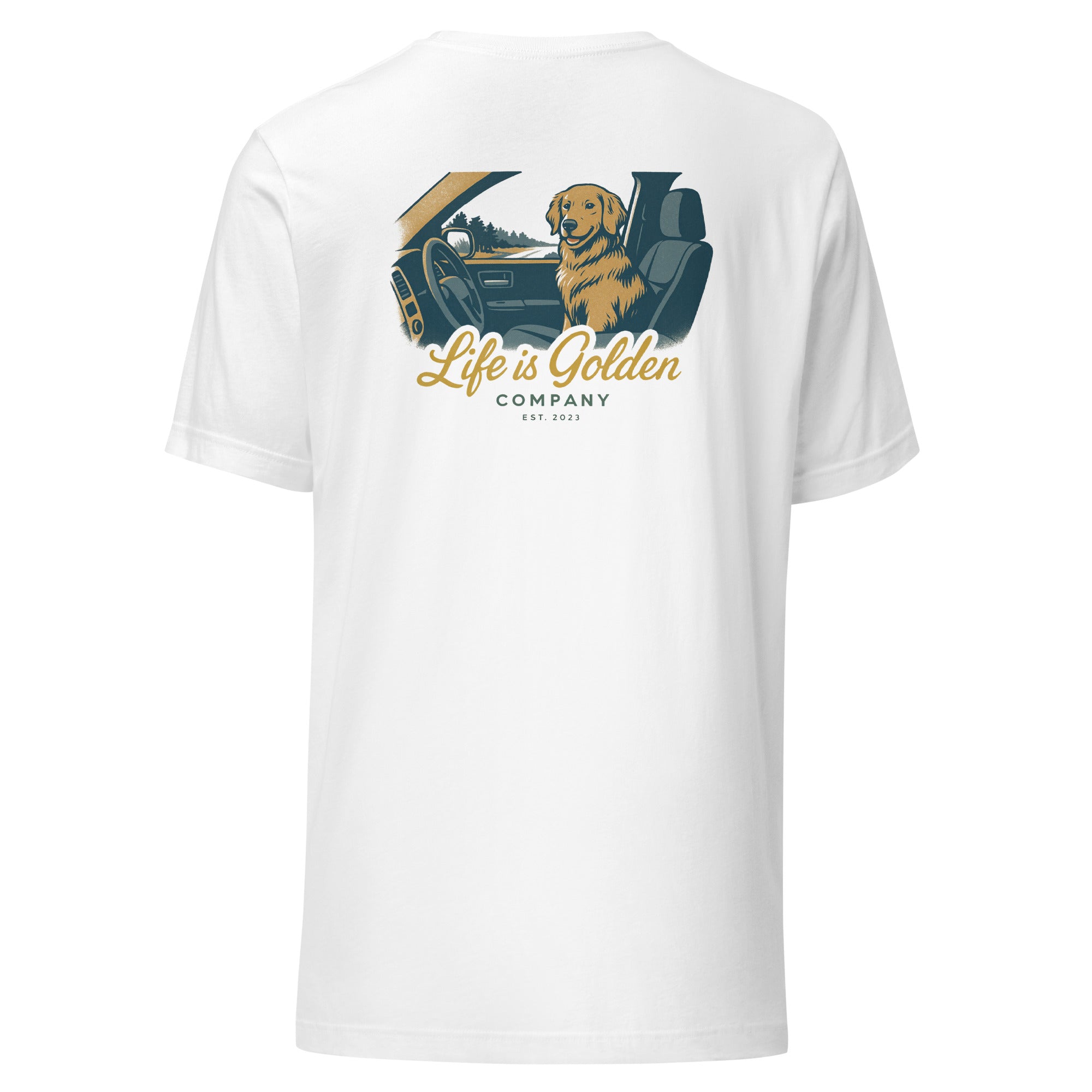 Riding Shotgun Unisex tee