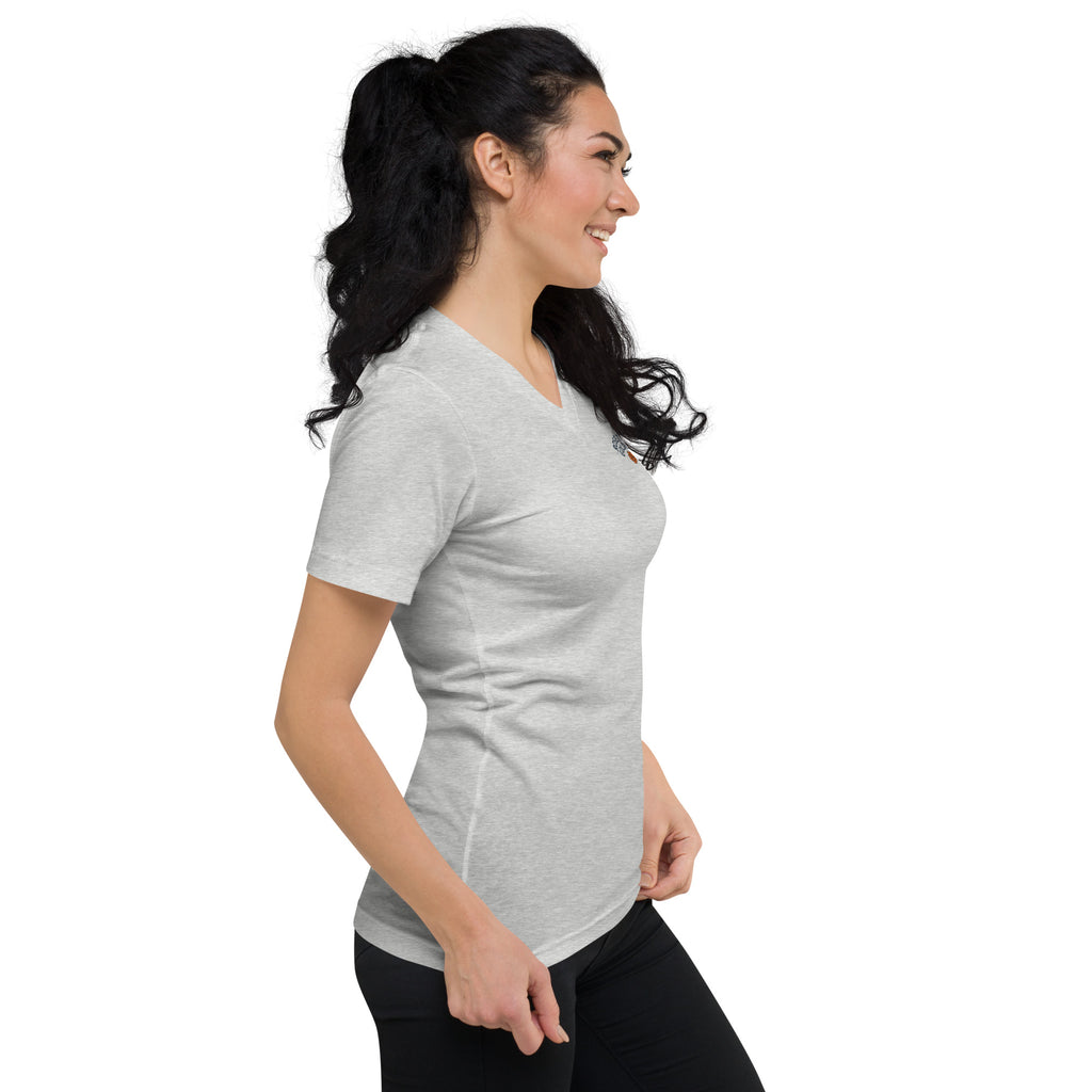 Rose Tree Goldens Custom V-Neck Tee