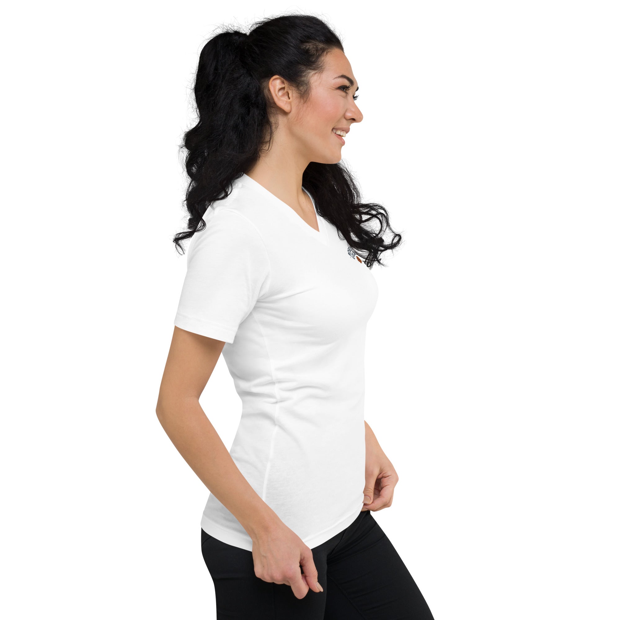 Rose Tree Goldens Custom V-Neck Tee