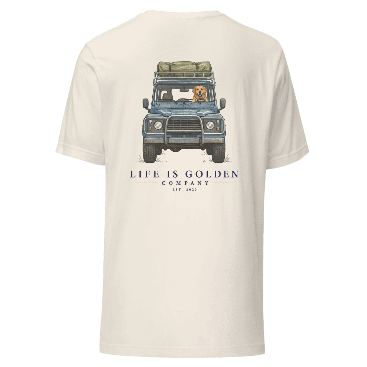The Base Camp Tee — Vintage White