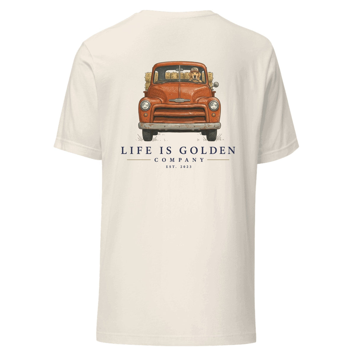 The Barn Chore Tee — Vintage White