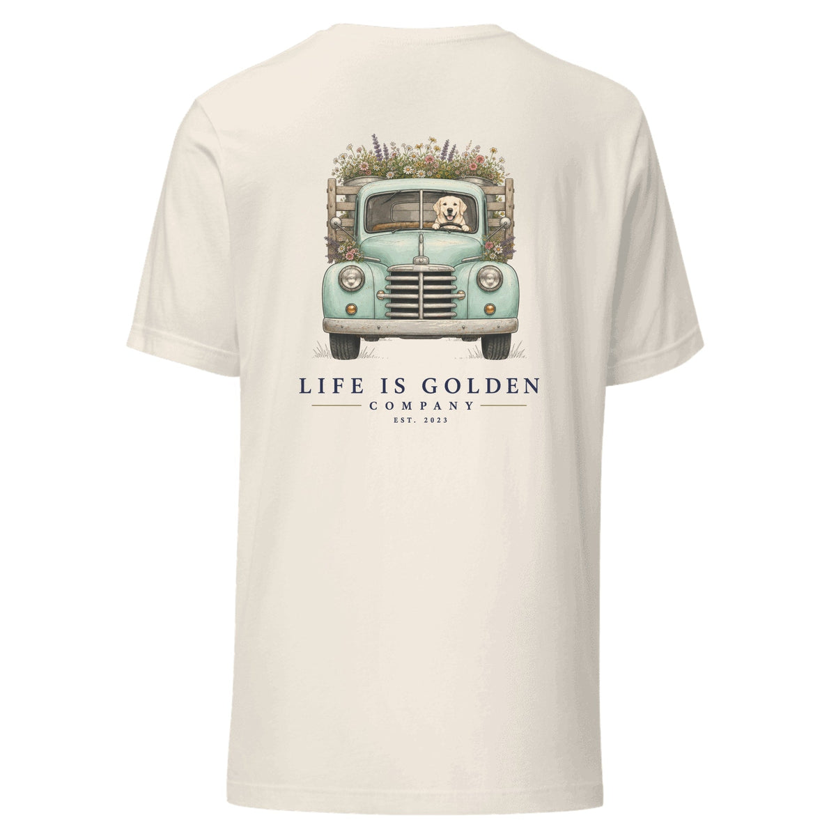 The Market Run Tee — Vintage White