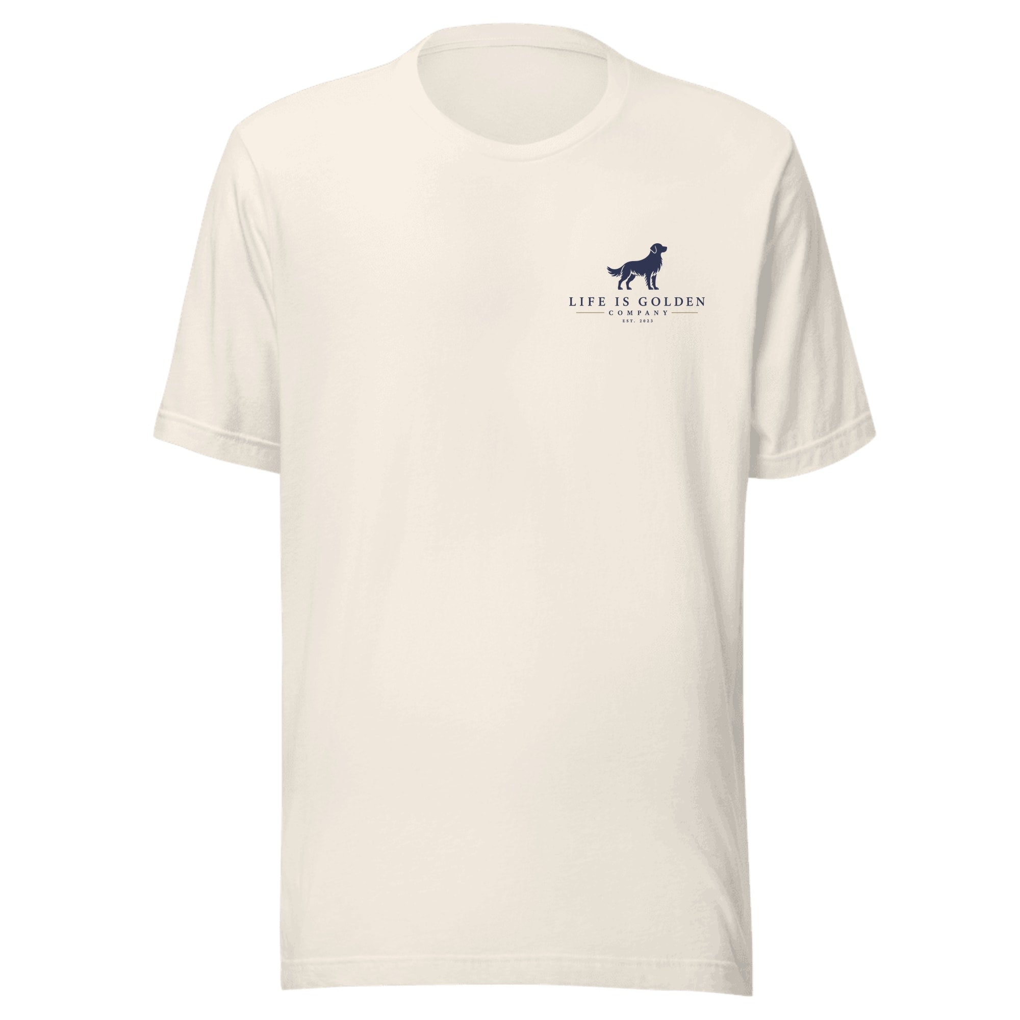 The Base Camp Tee — Vintage White (front)