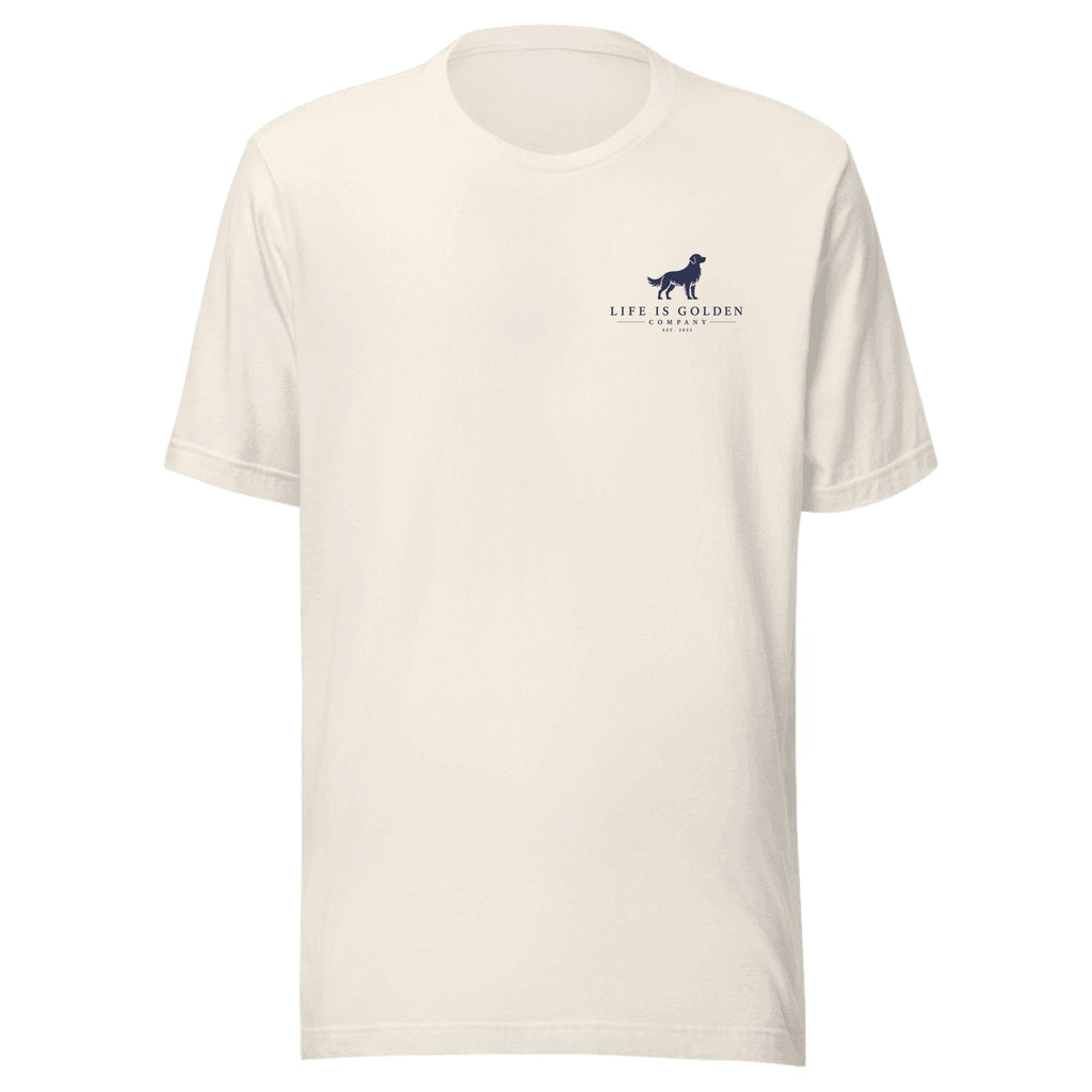 The Tailgate Kickoff Tee — Vintage White (front)