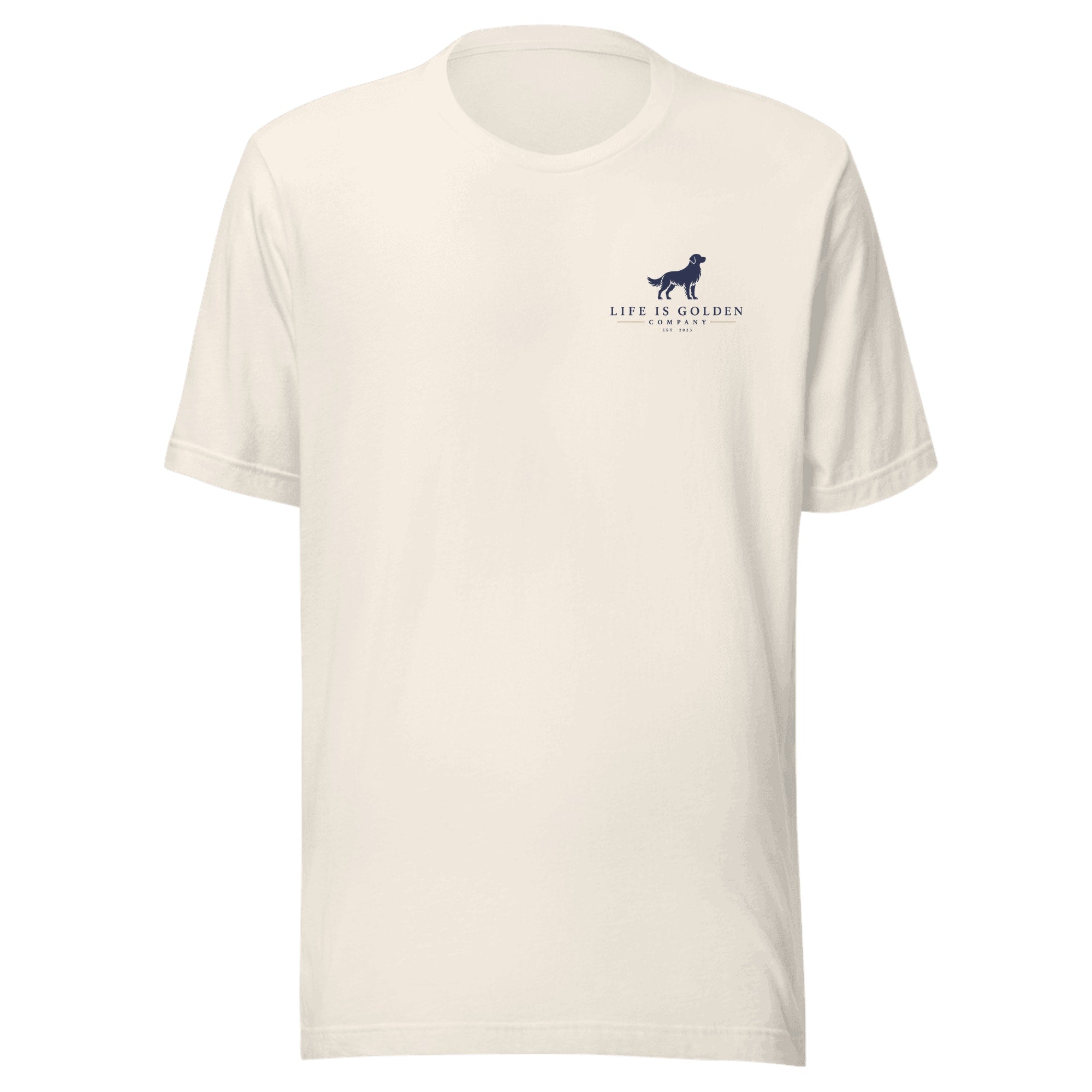 The Tailgate Kickoff Tee — Vintage White (front)