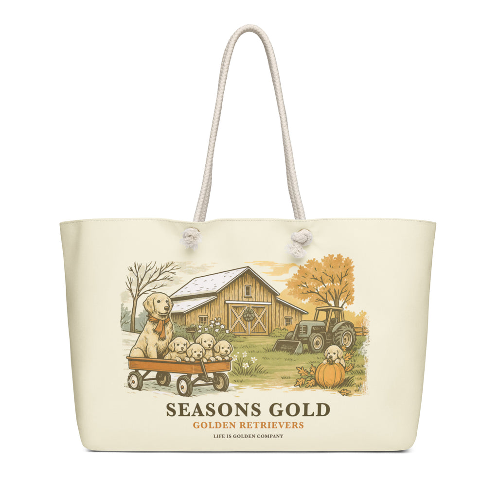 Seasons Gold Weekender bag
