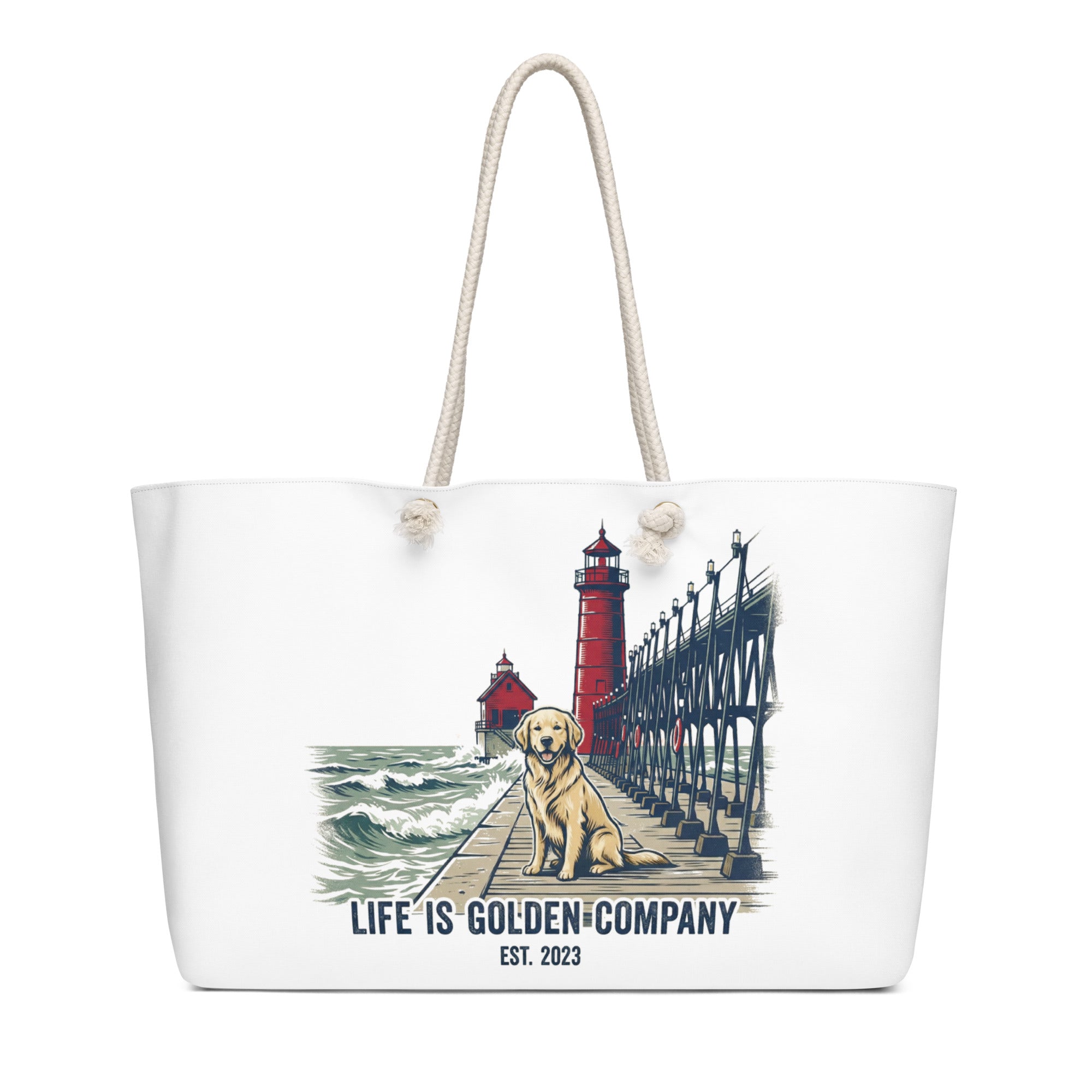 Pier Pup oversized weekender bag
