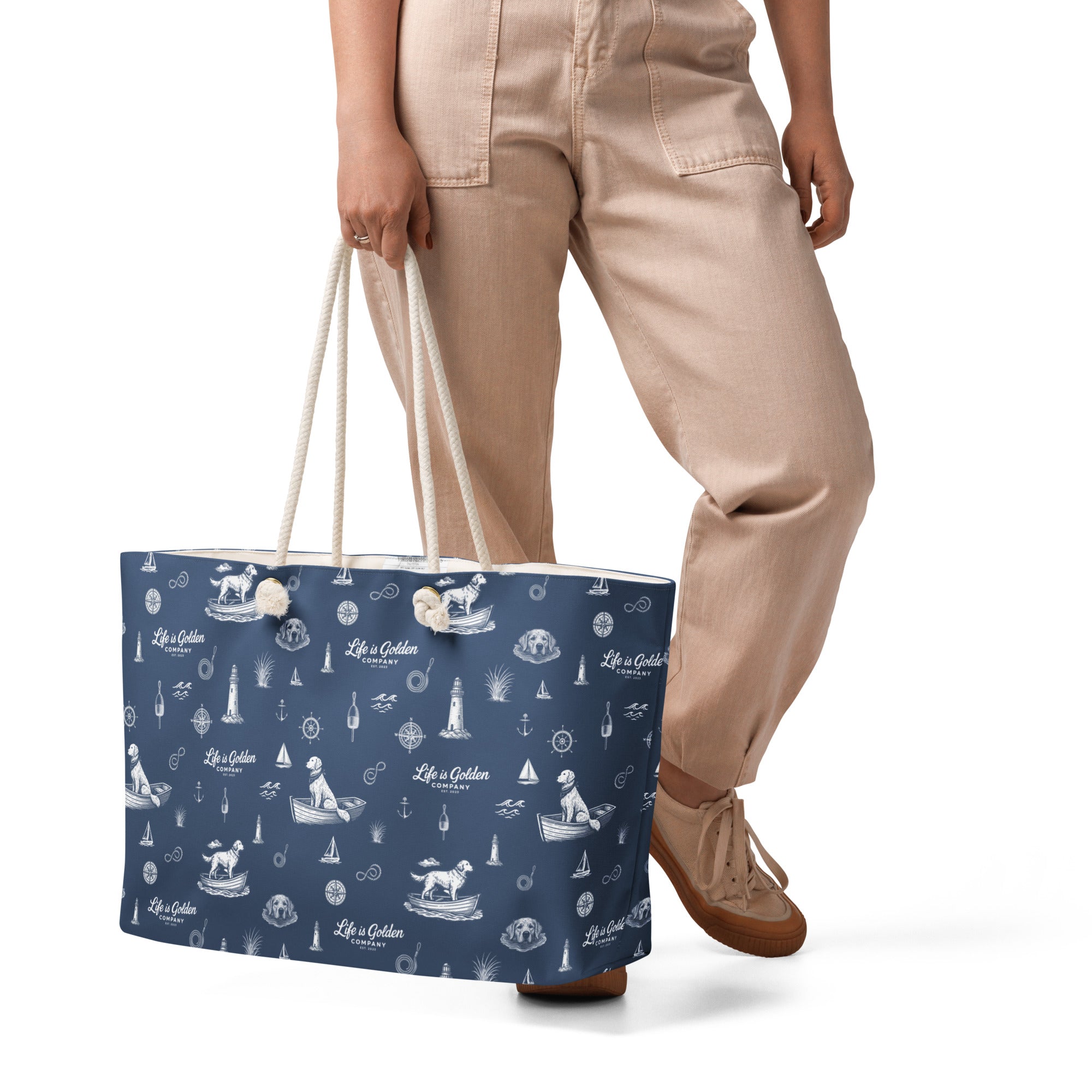 Golden Harbor Weekender Bag