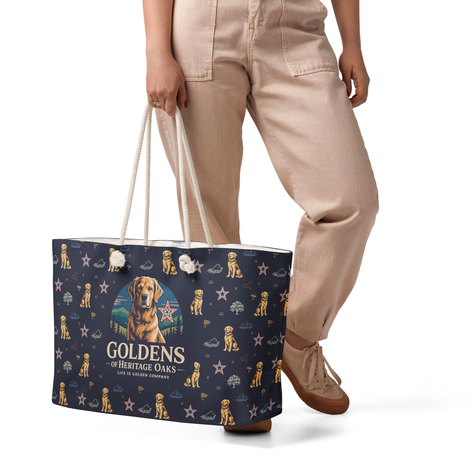 Heritage Oaks Oversized weekender bag