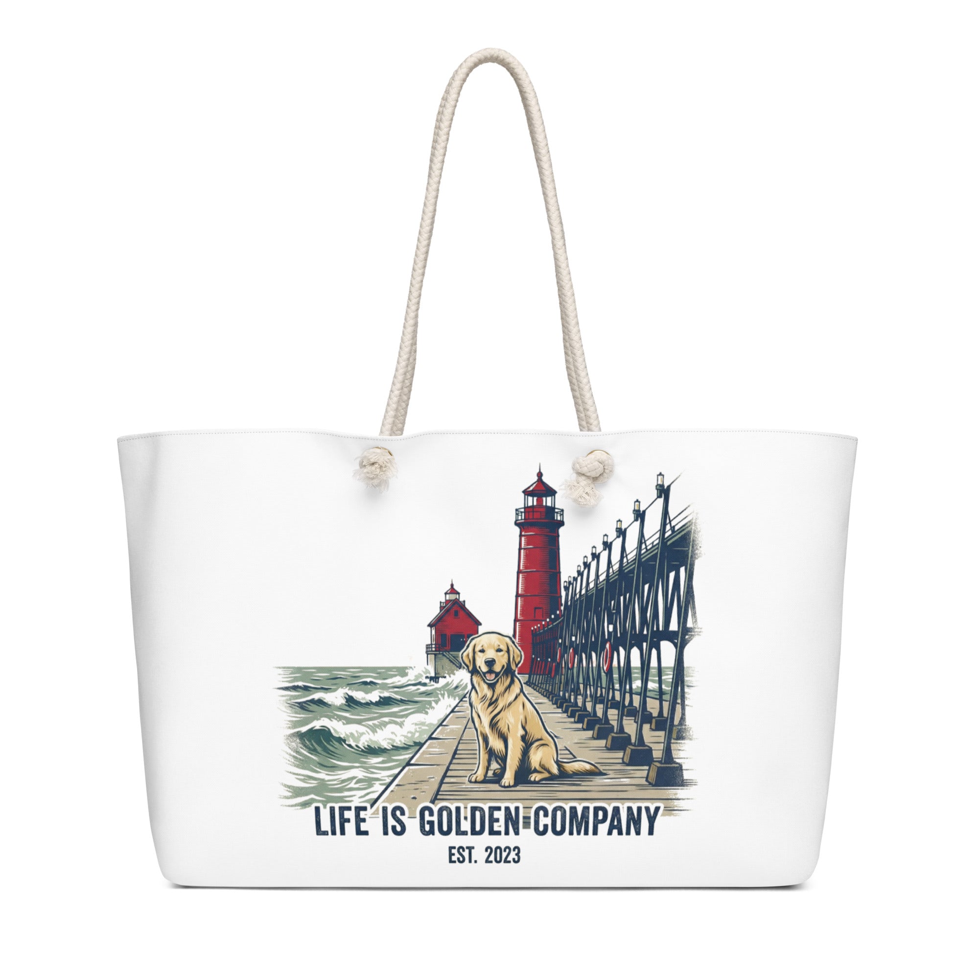 Pier Pup oversized weekender bag