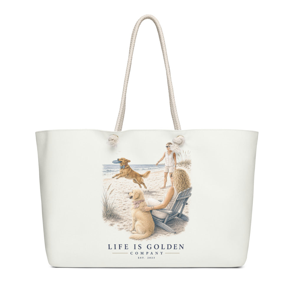 Custom #14296 Weekender Bag — White