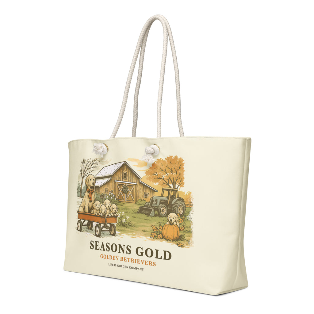 Seasons Gold Weekender bag