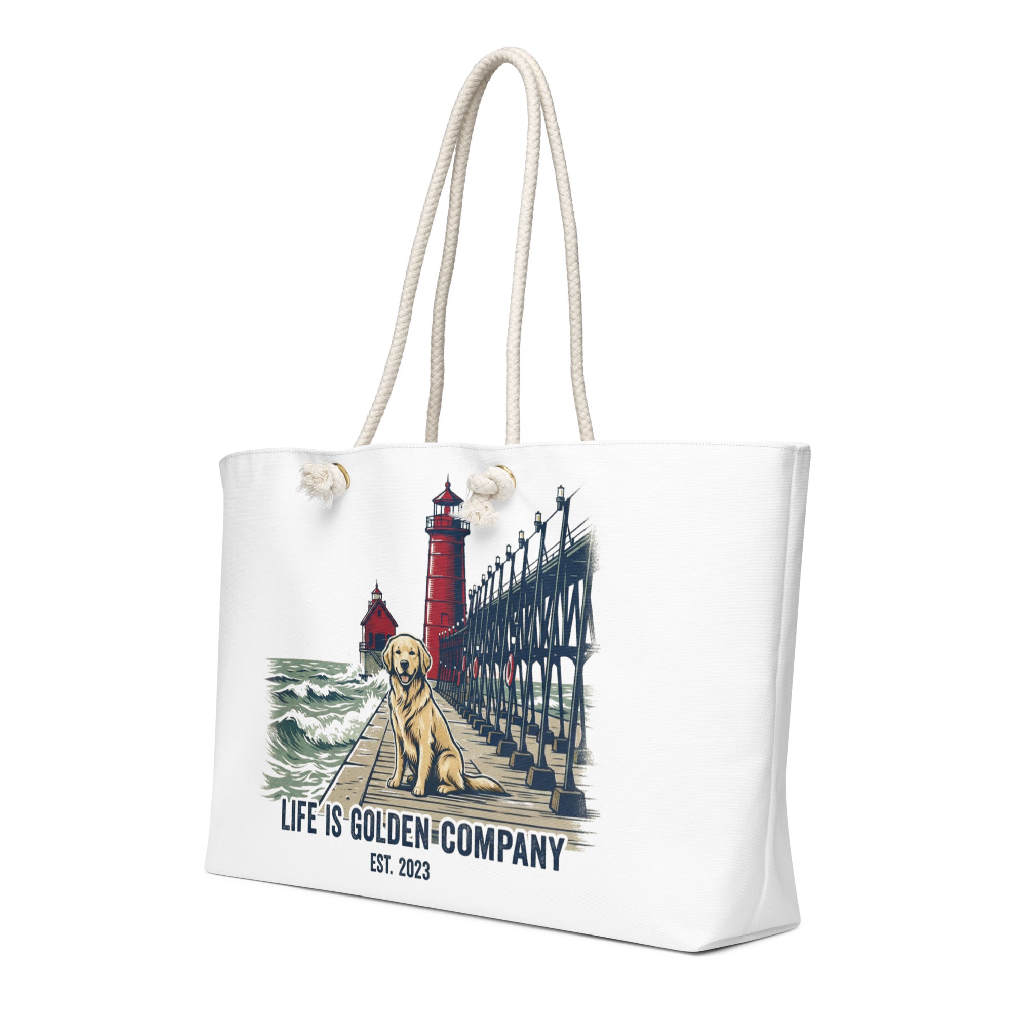 Pier Pup oversized weekender bag