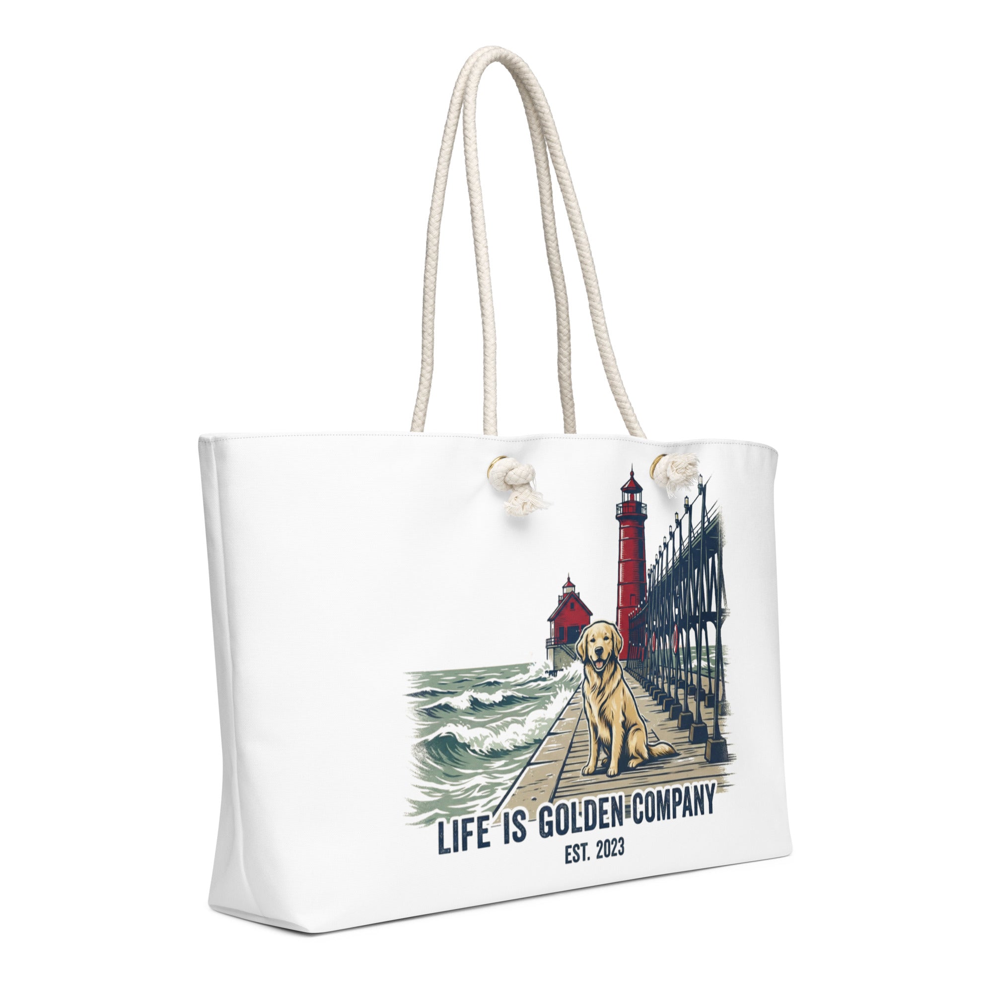 Pier Pup oversized weekender bag