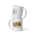 Seasons Gold White glossy mug