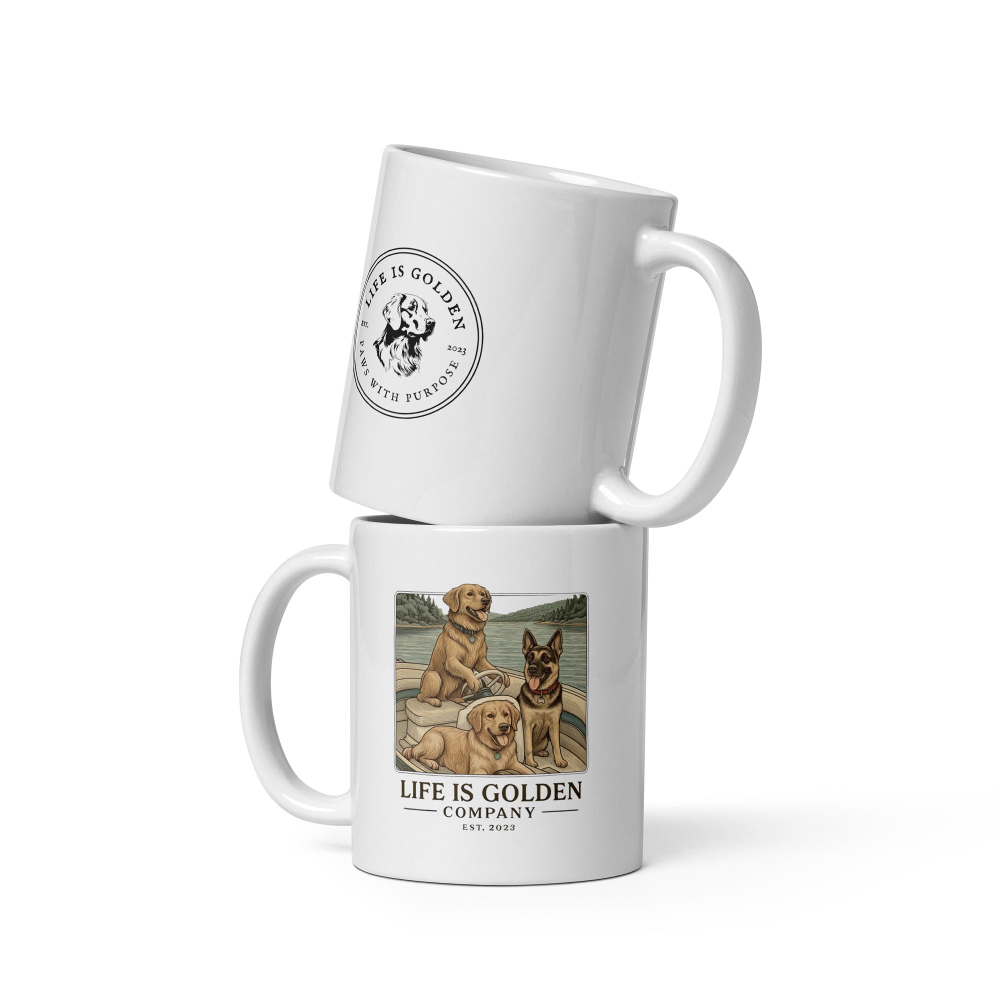 The Pawtrol Boat mug