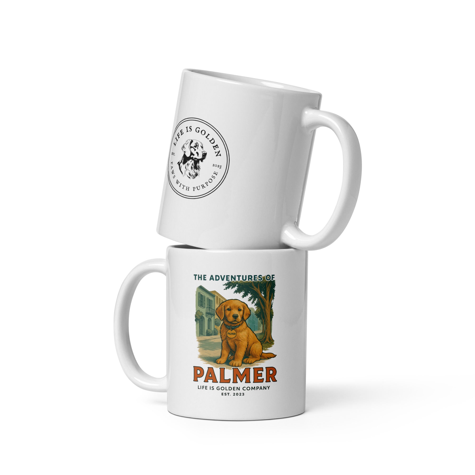 The Adventures of Palmer mug