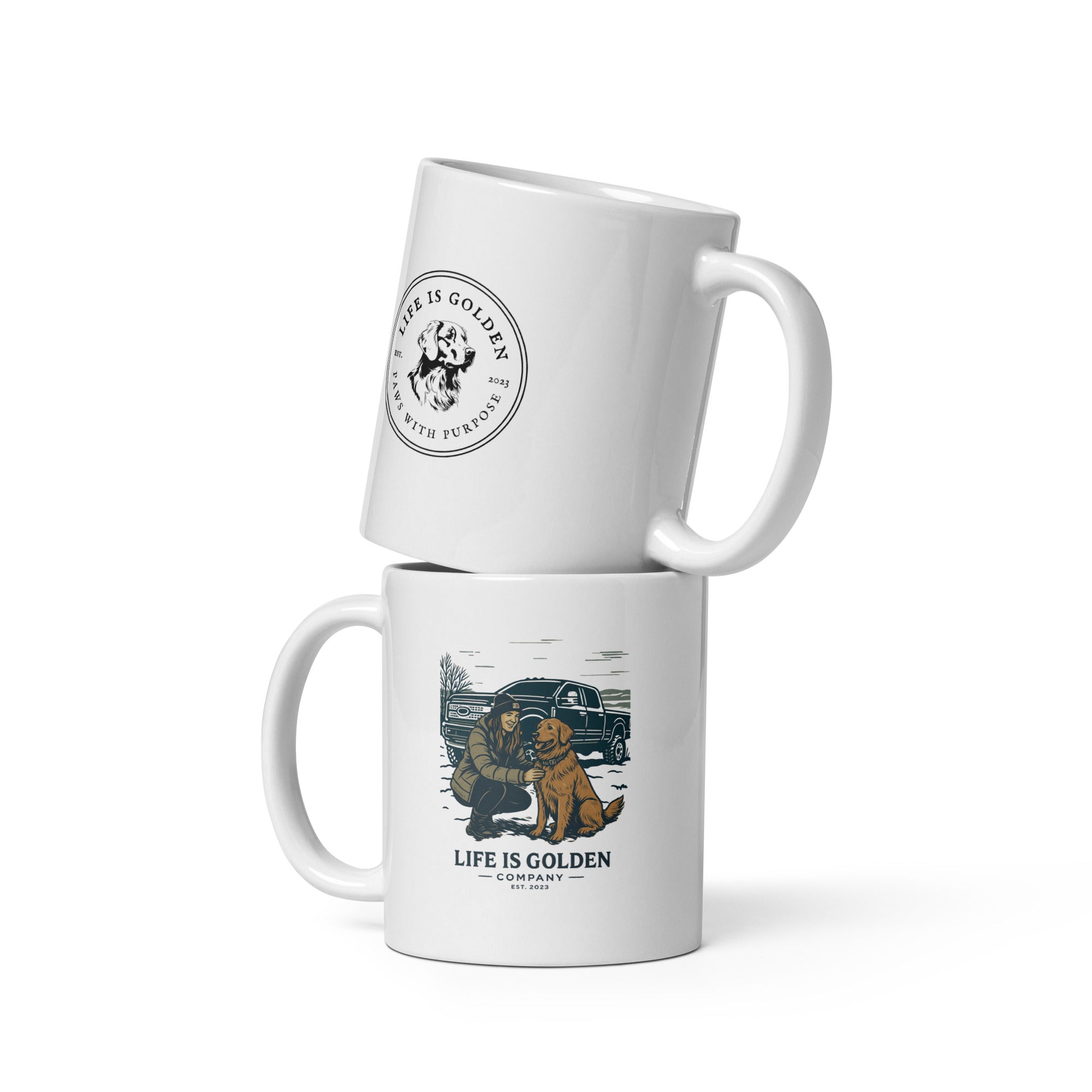 For the love of the Golden Truck mug