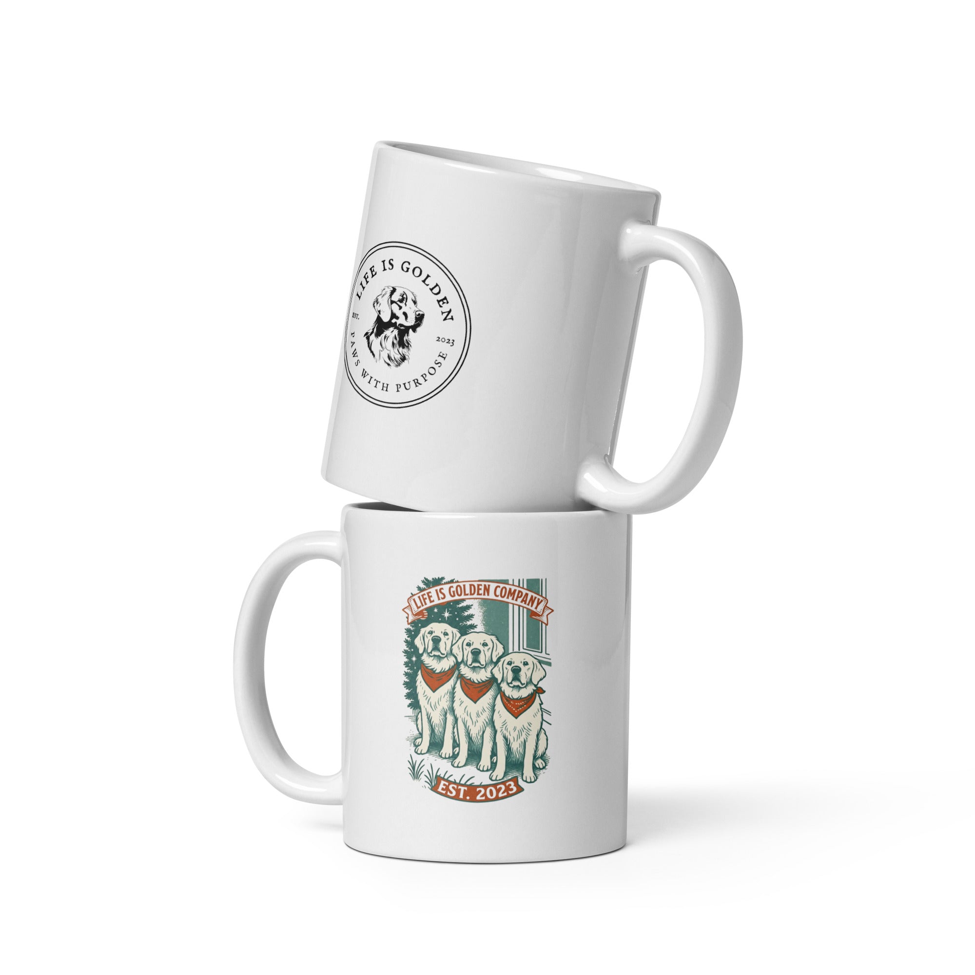 Three for Xmas mug