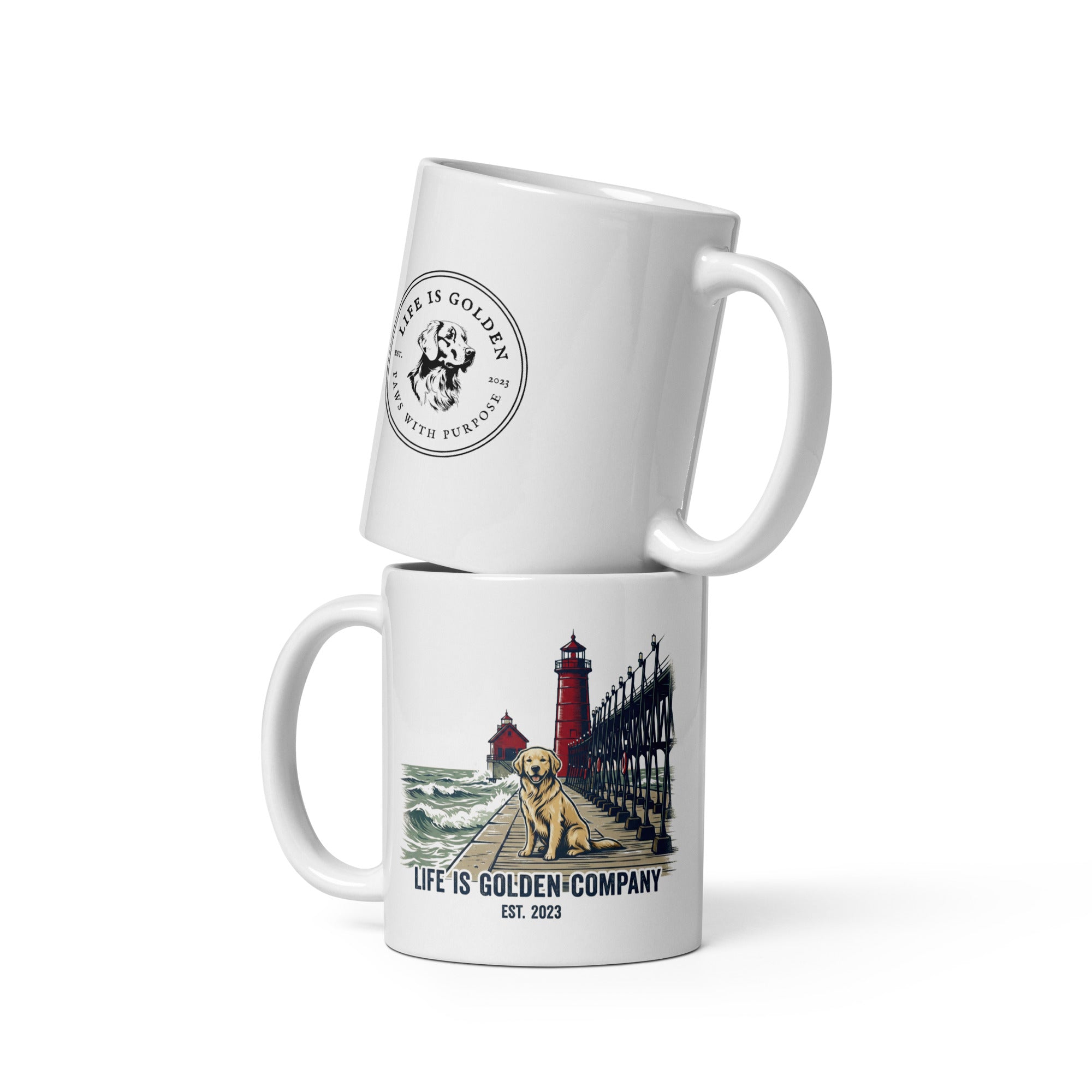 Pier Pup mug