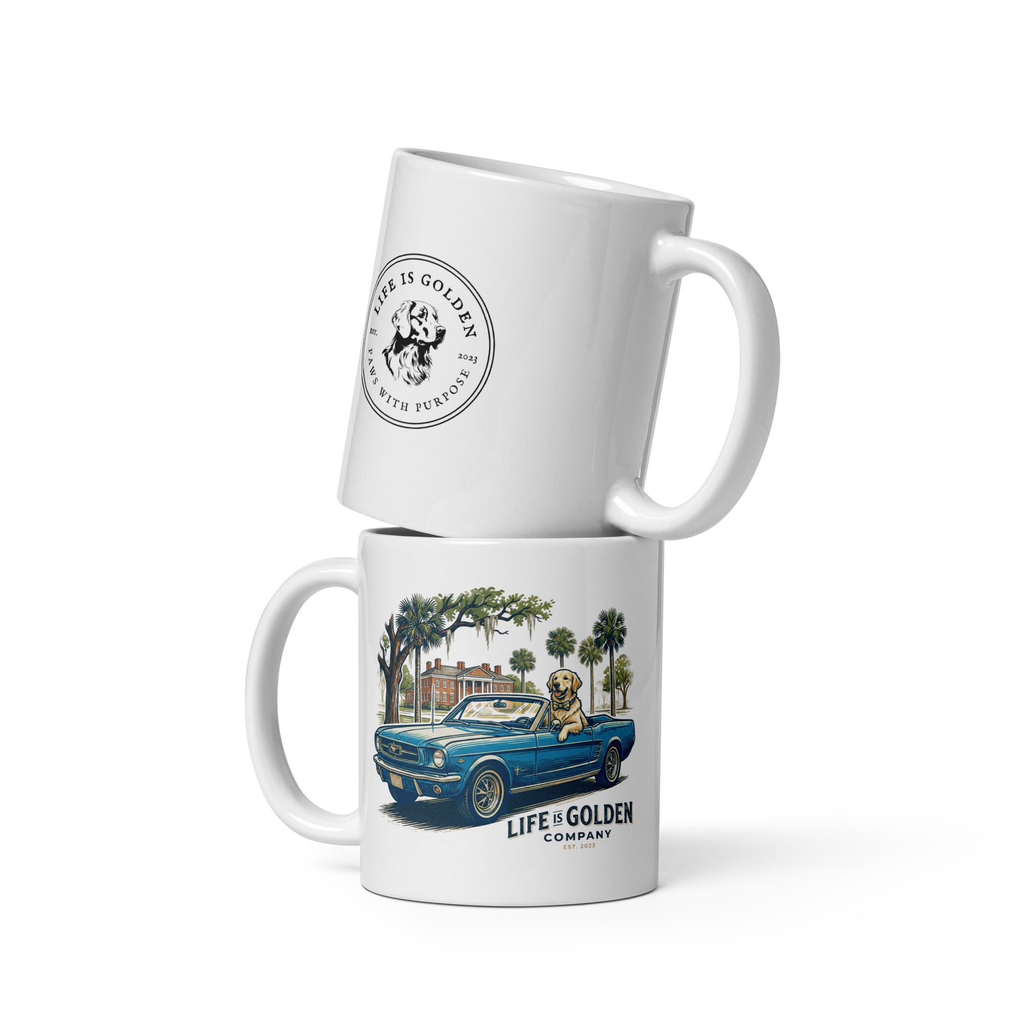 Electric Blue Cruise mug