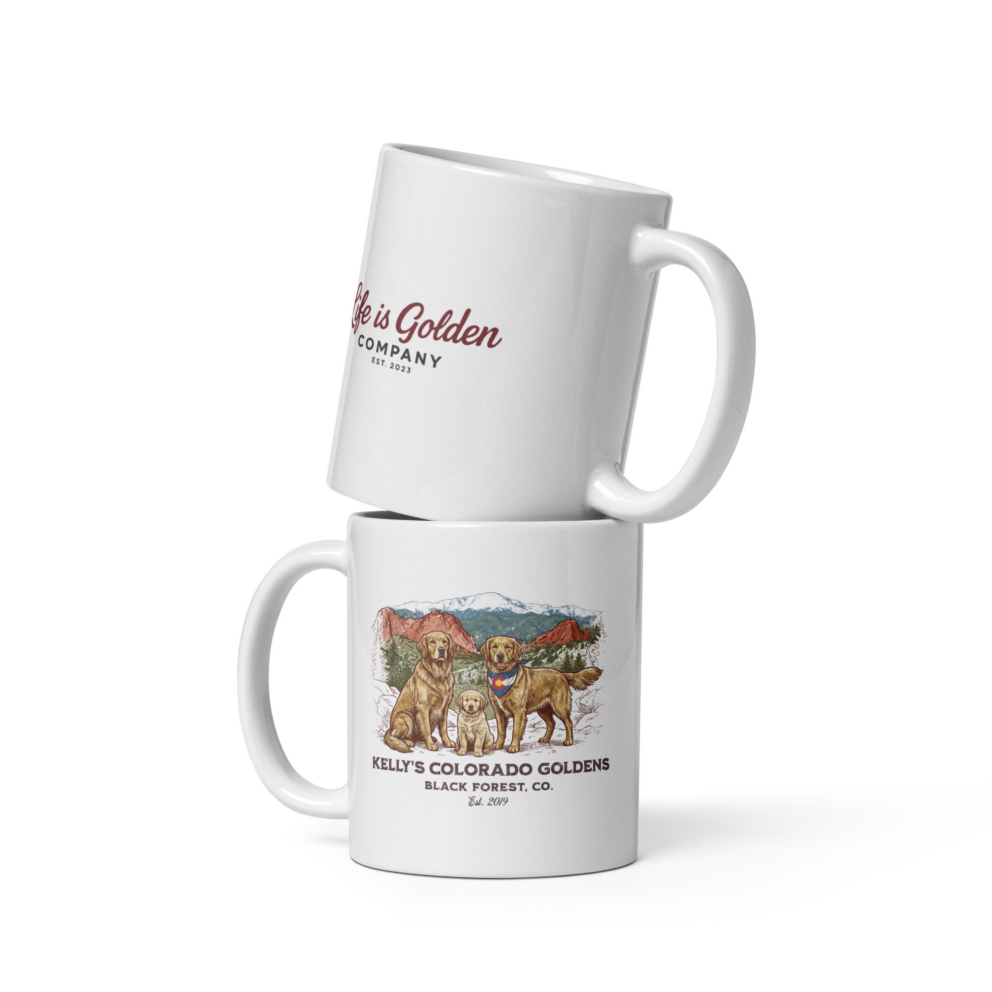 Kelly's CO Goldens Ceramic Mug