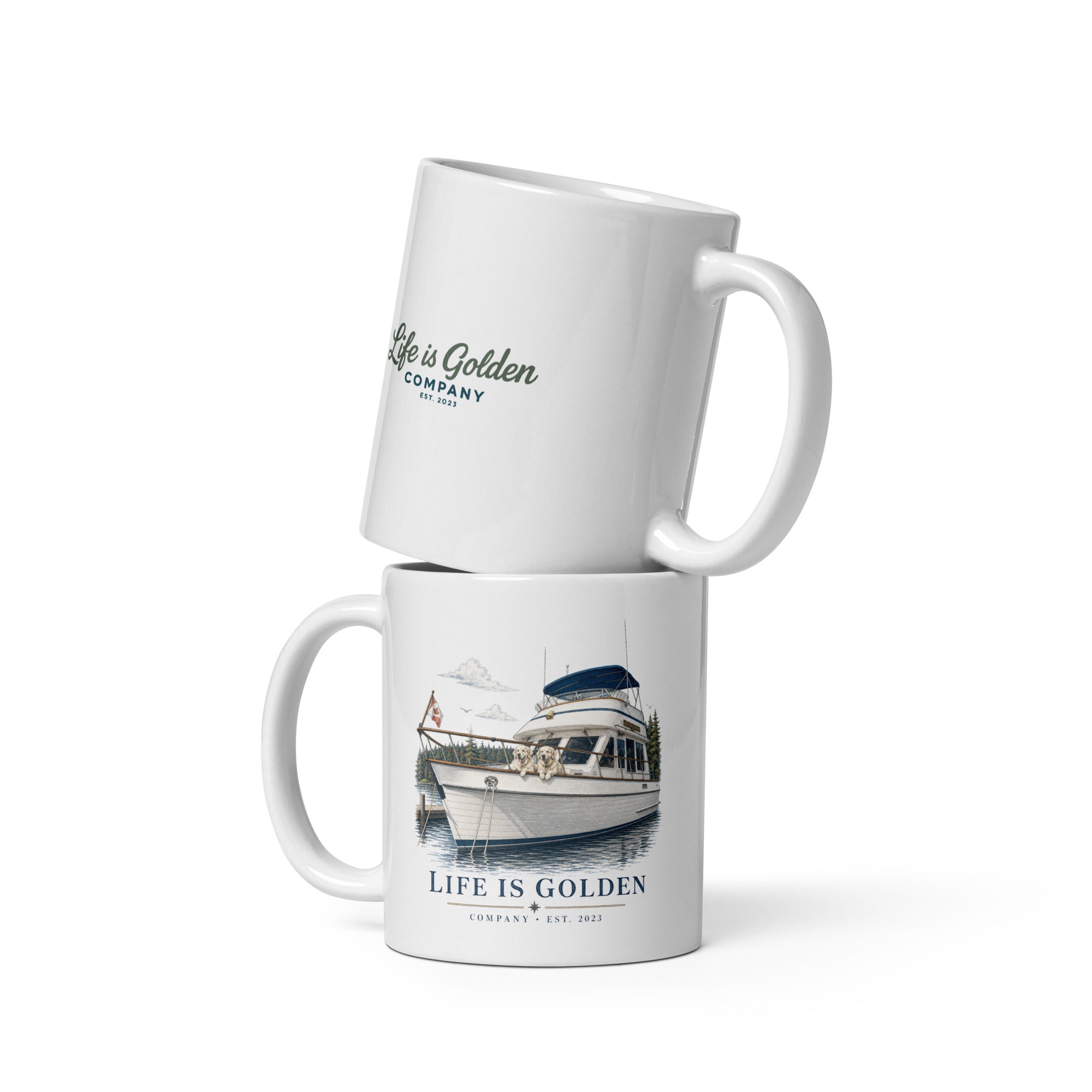 PNW Boating Caramic Mug