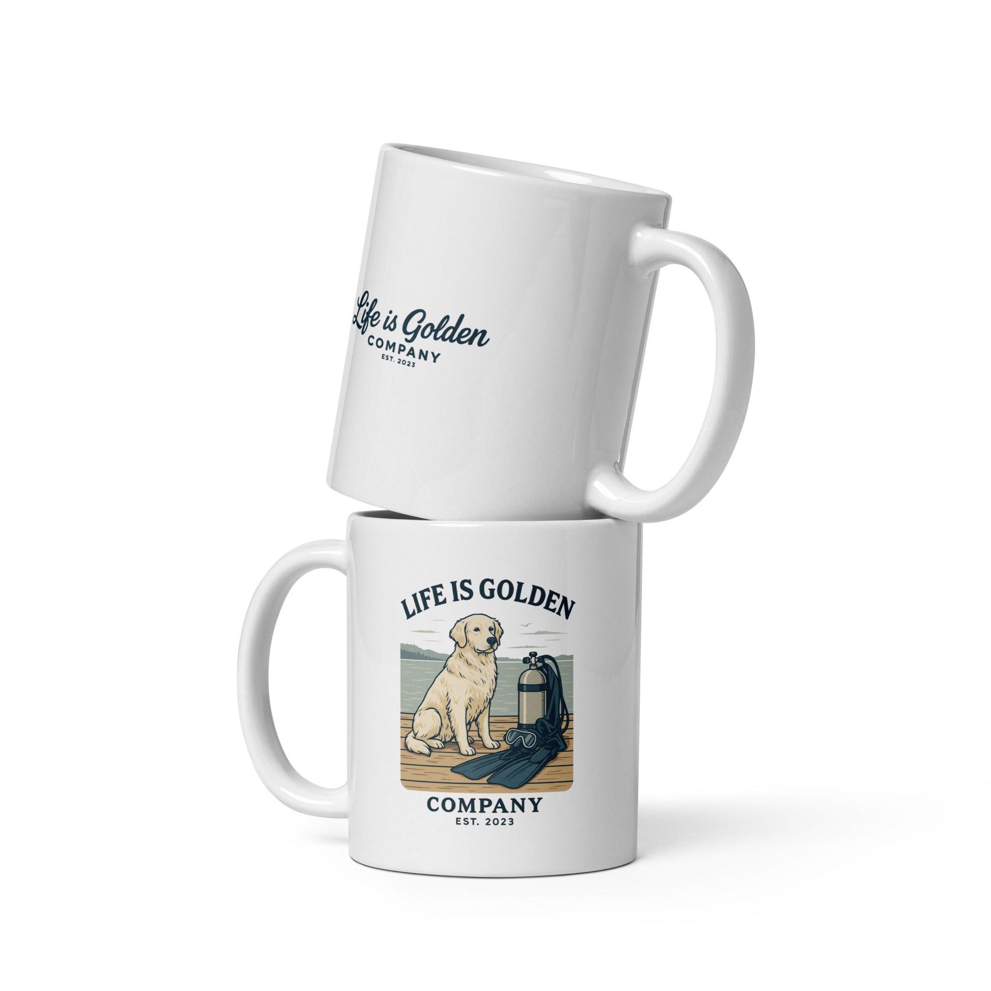 Scuba Pup Ceramic Mug