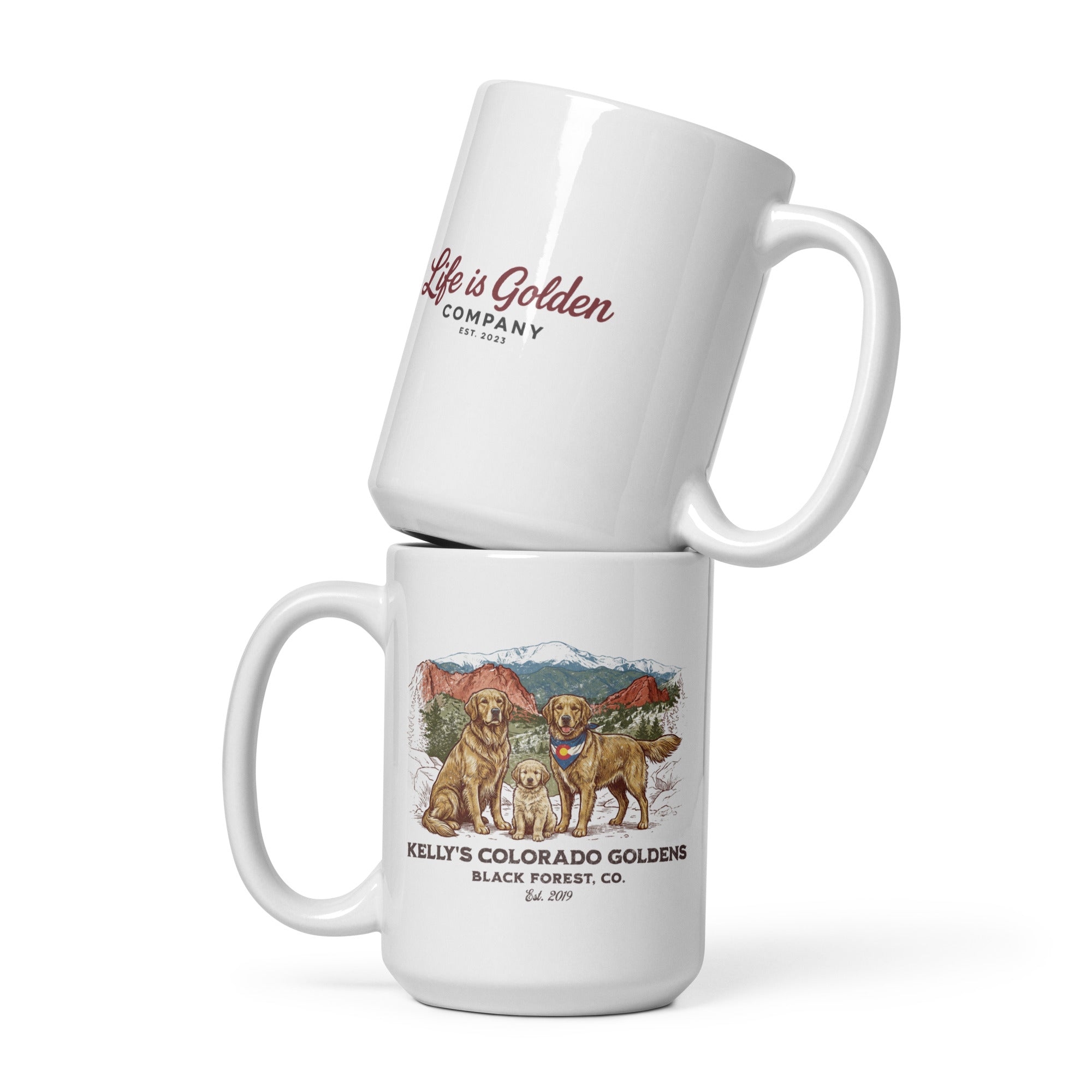 Kelly's CO Goldens Ceramic Mug