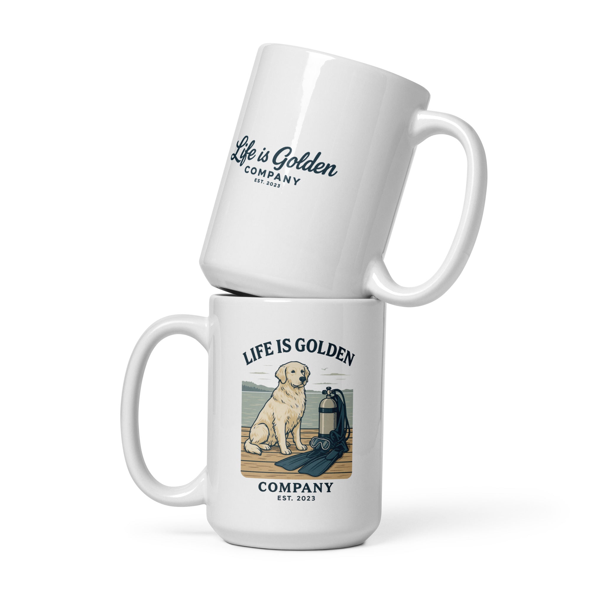 Scuba Pup Ceramic Mug
