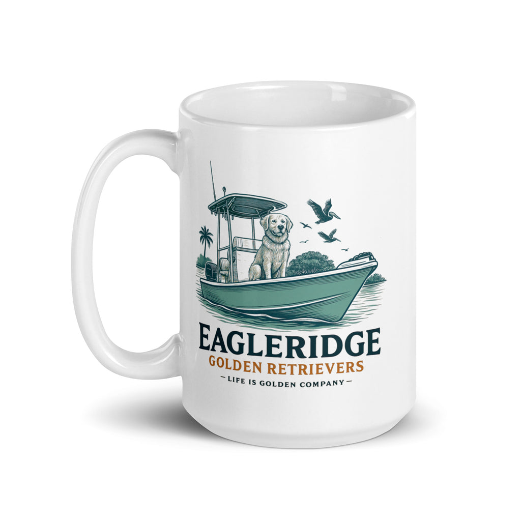 Eagleridge White glossy mug