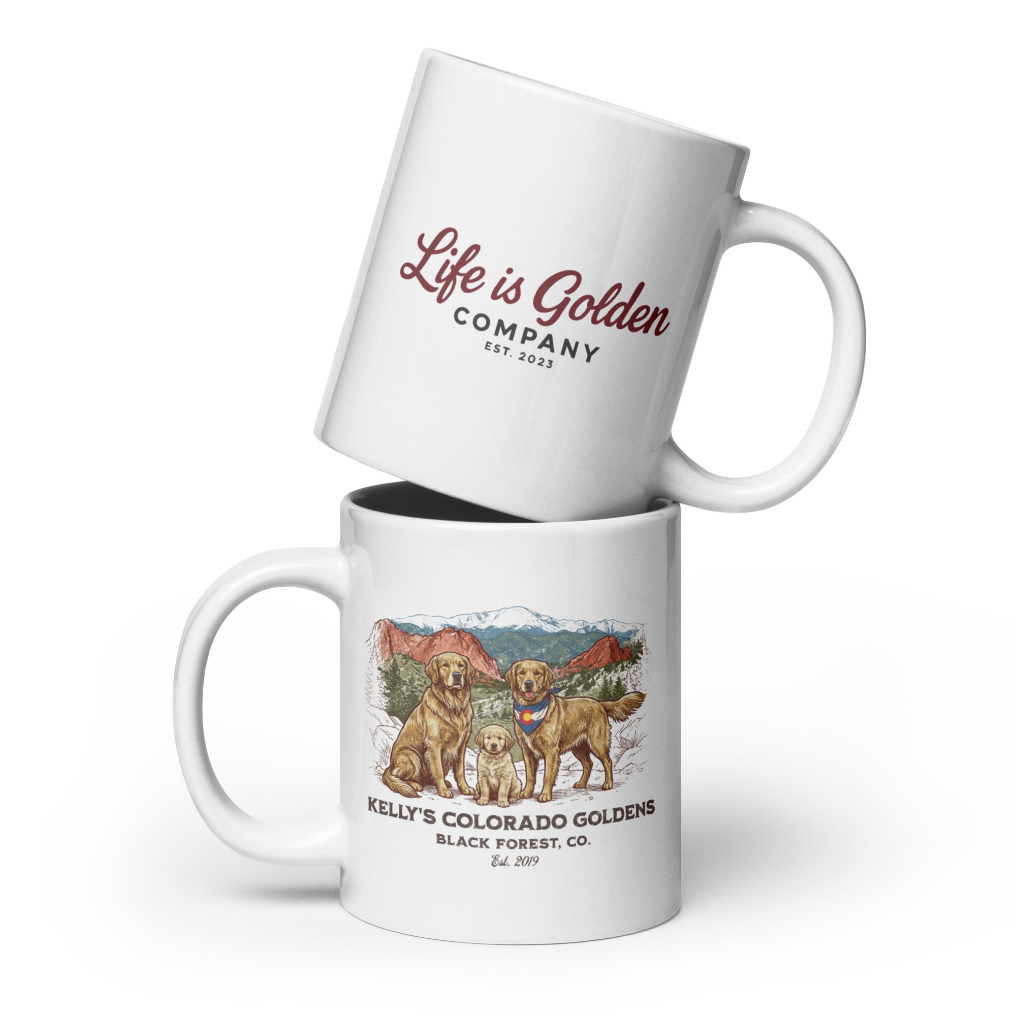 Kelly's CO Goldens Ceramic Mug