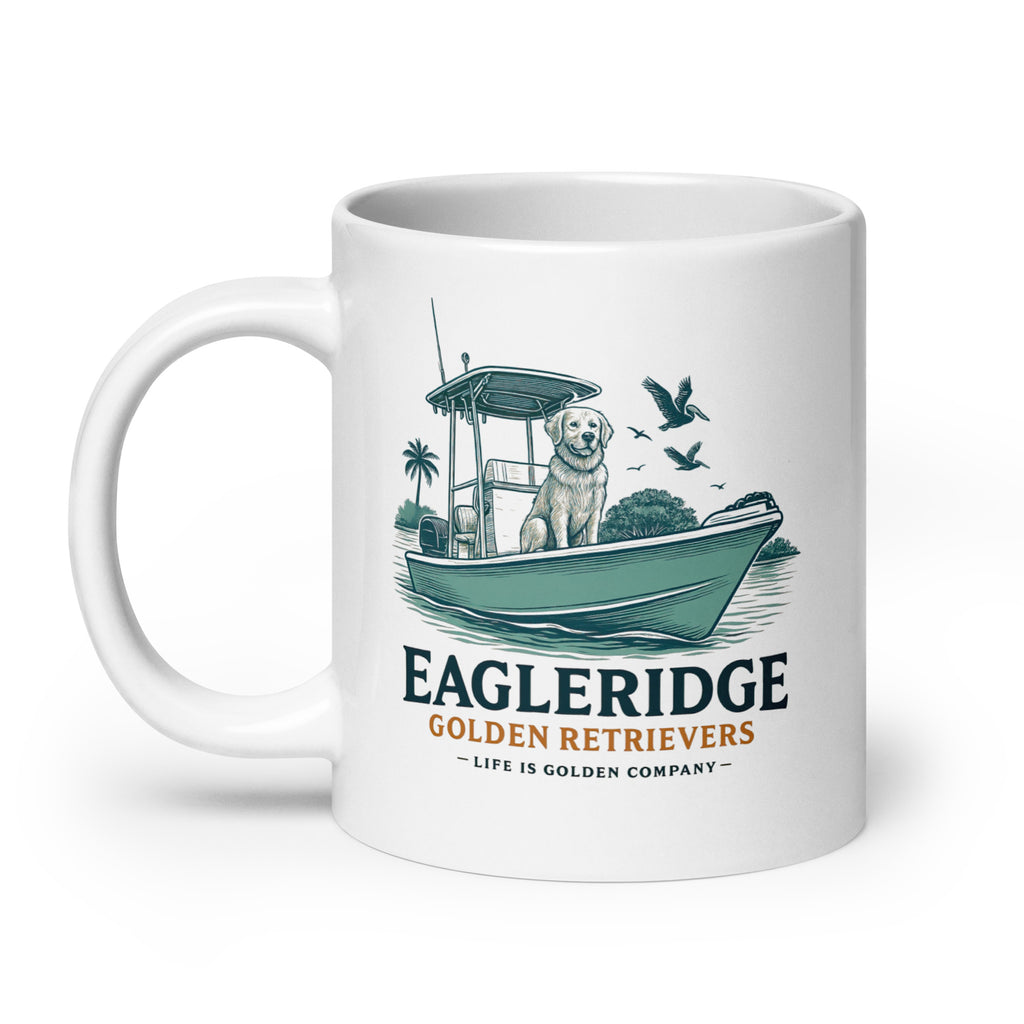 Eagleridge White glossy mug