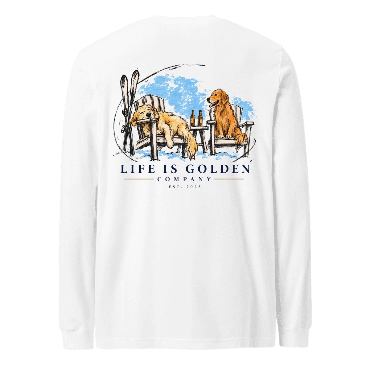 Last Chair Long-Sleeve — White