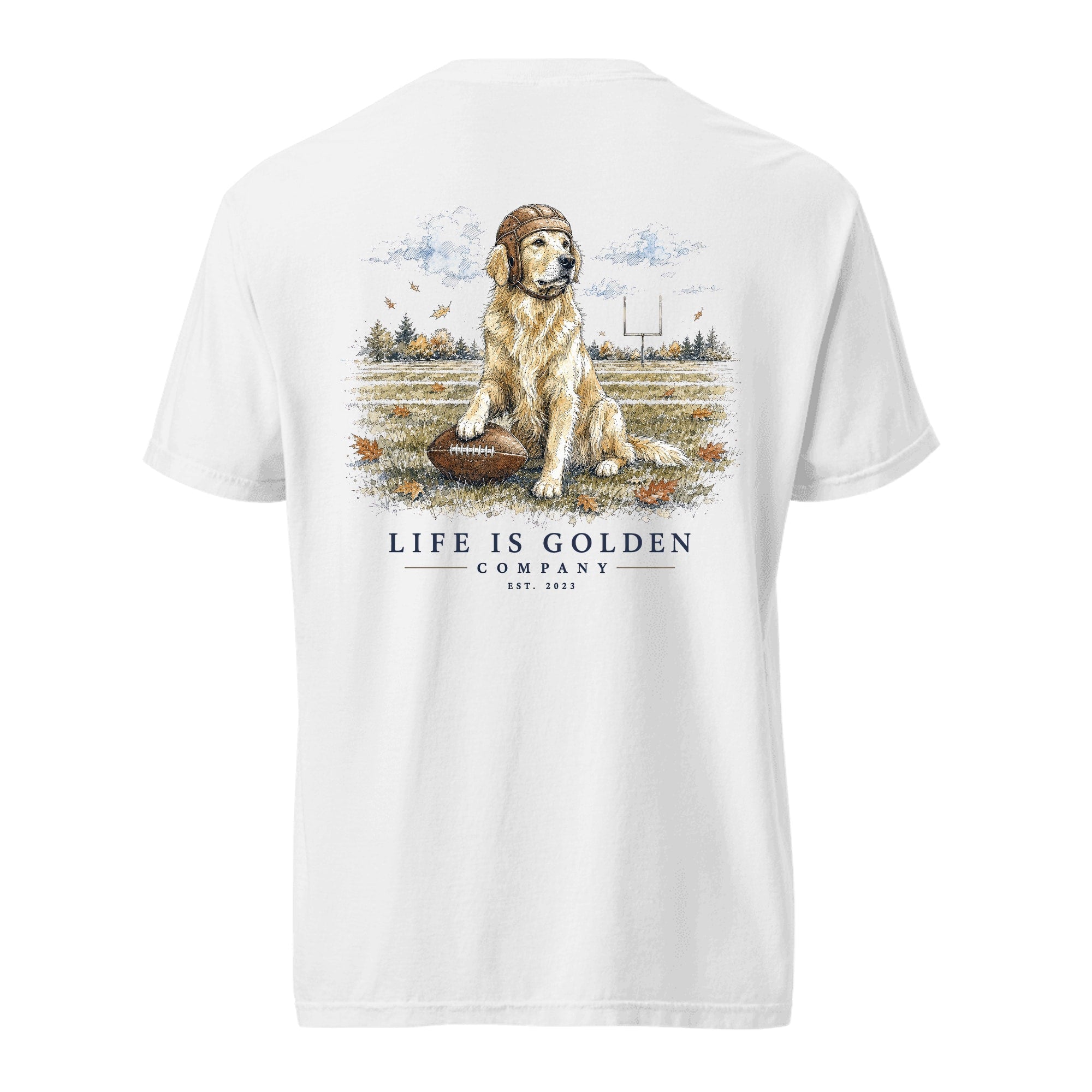 The Friday Night Lights Heavyweight Tee — White