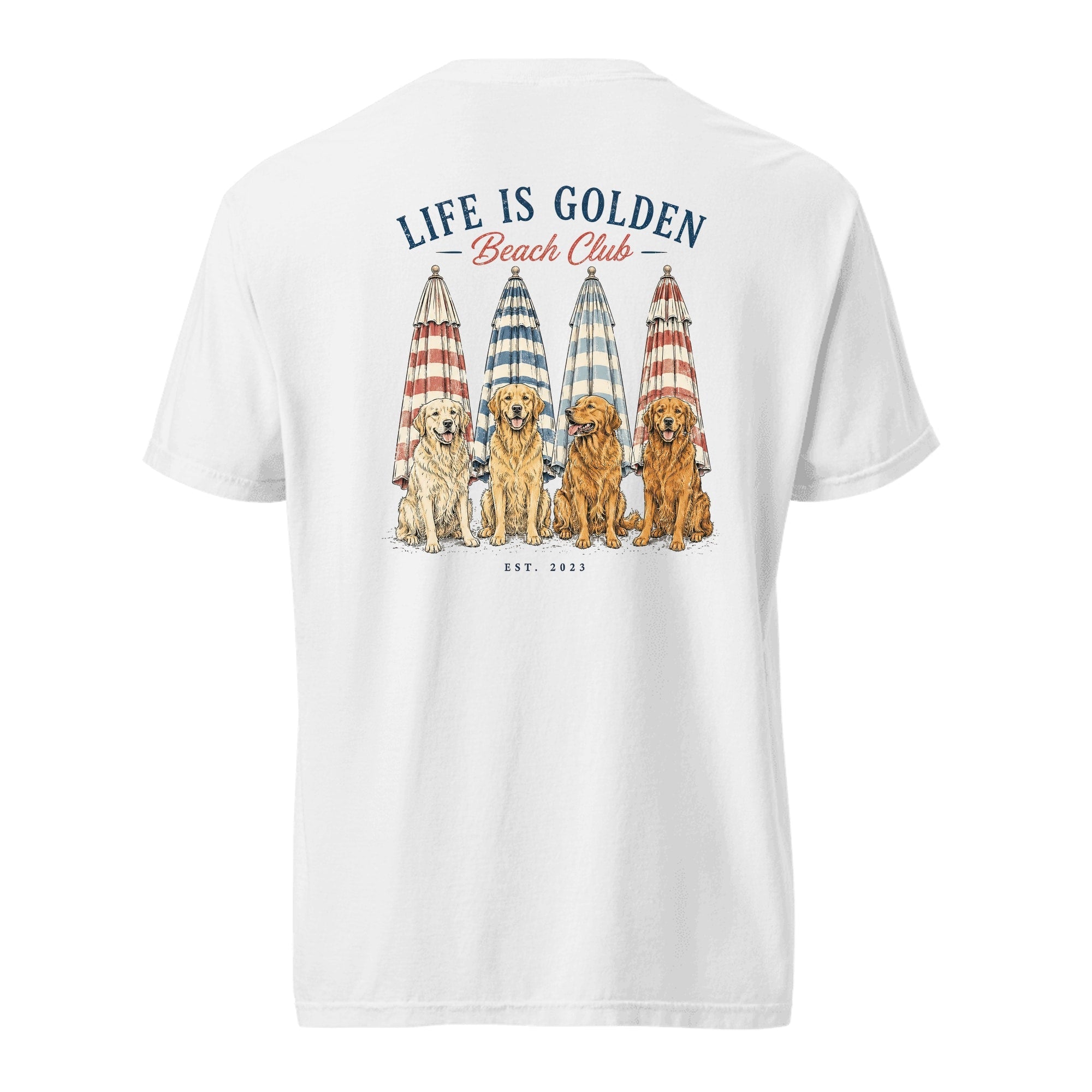 The Umbrella Line Heavyweight Tee — White