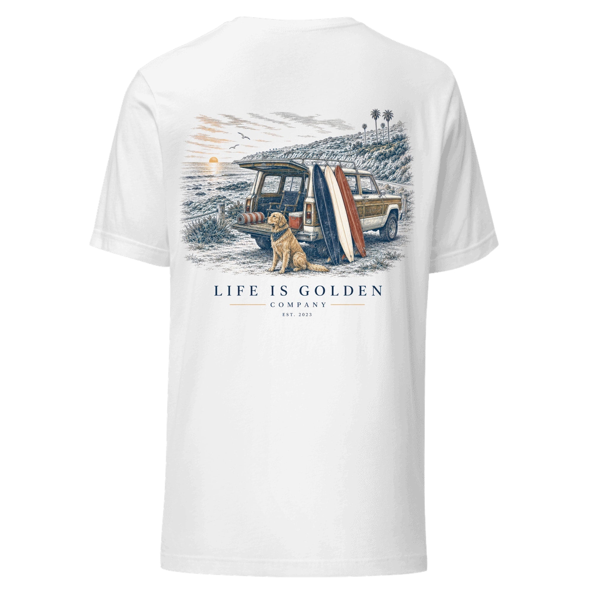 Surfer's Delight Tee — White